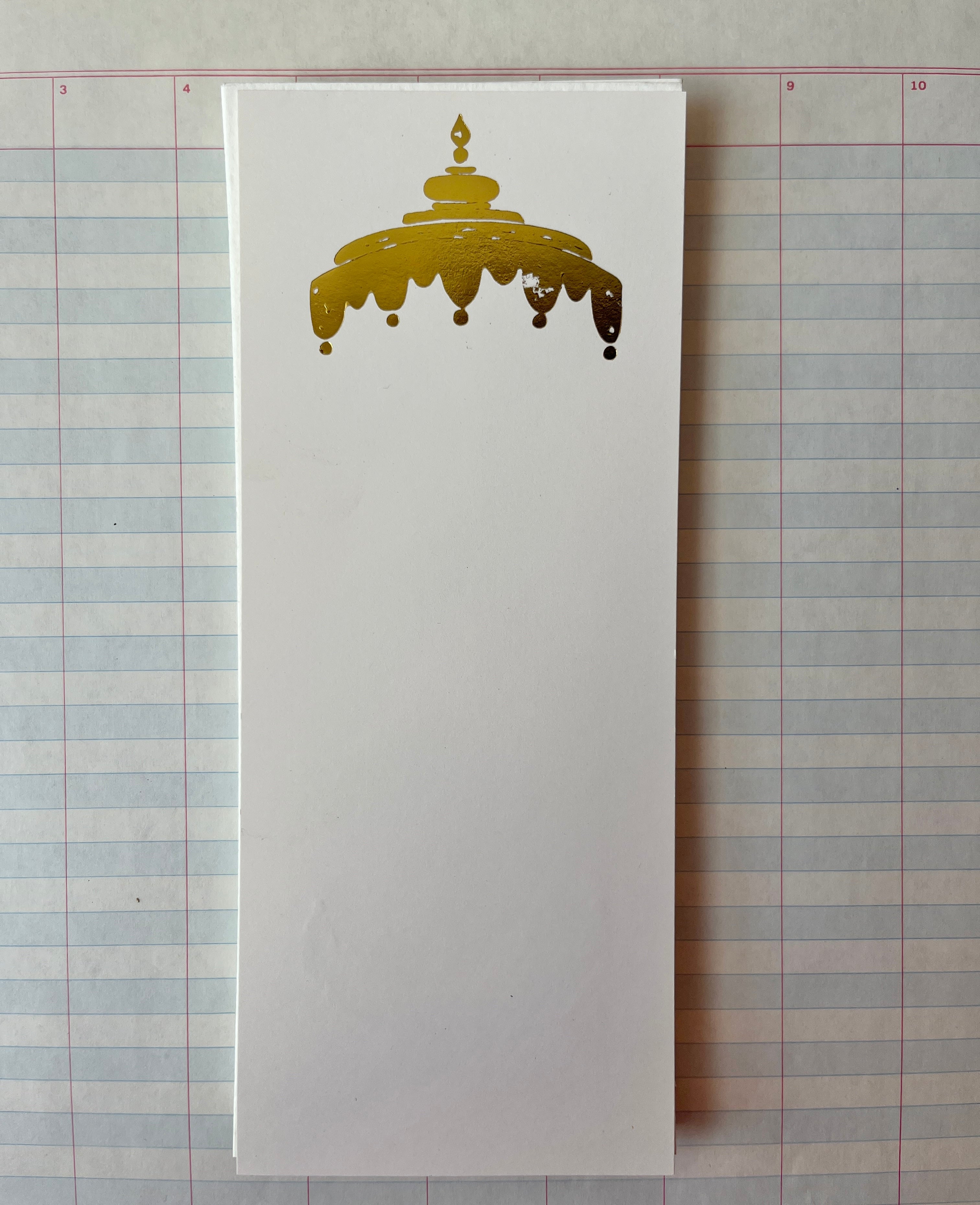 Canopy Foil Pressed Notecards