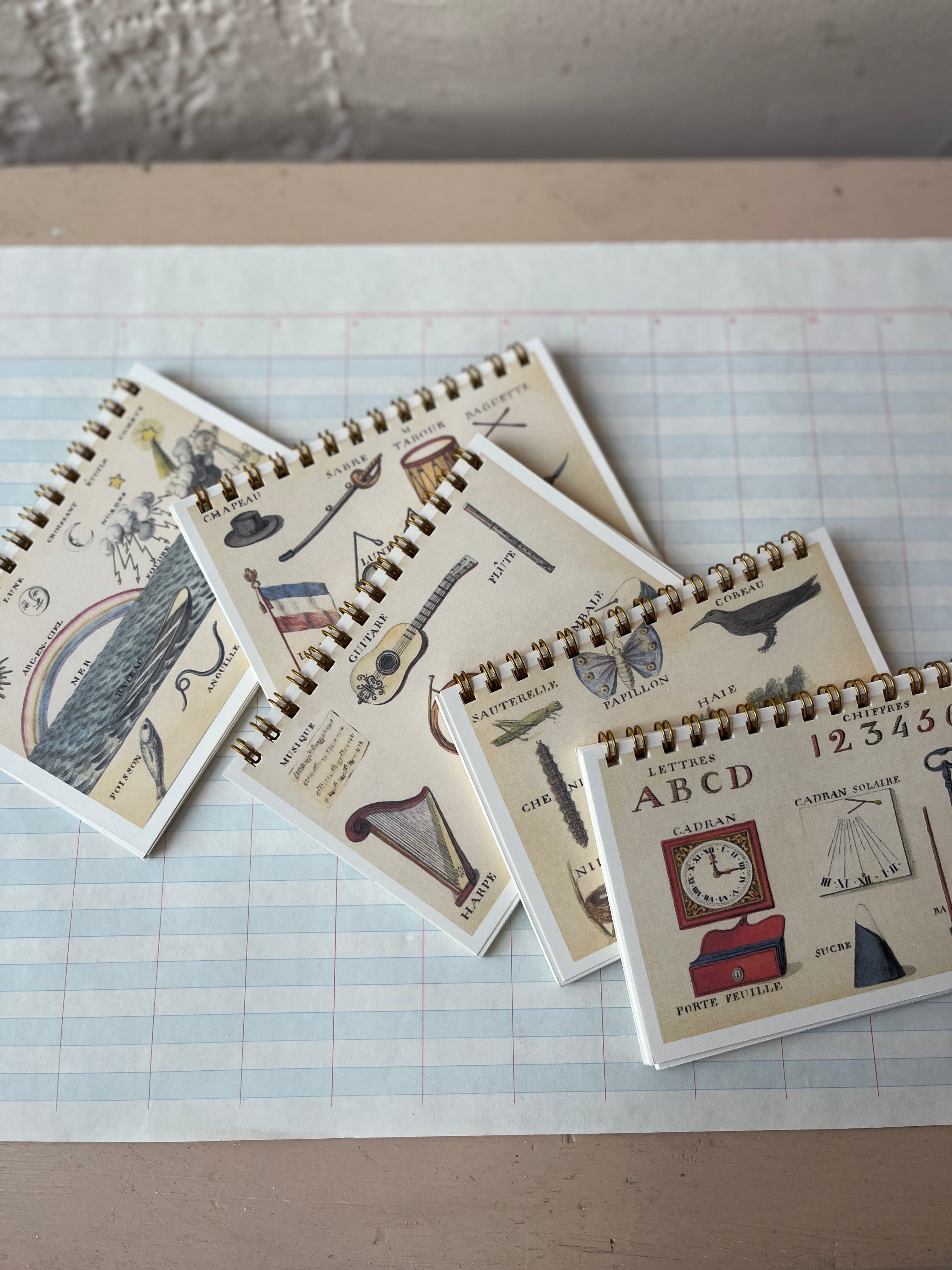 French Objects: Mini Notebooks