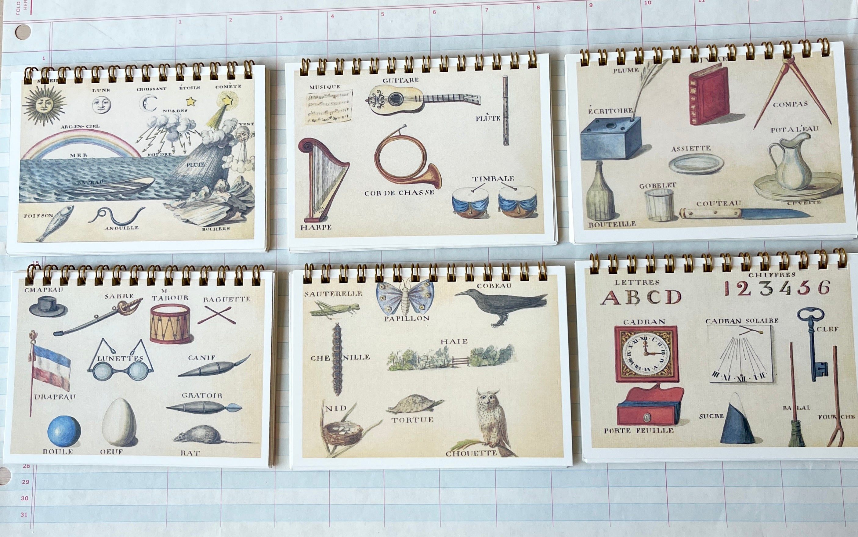 French Objects: Mini Notebooks