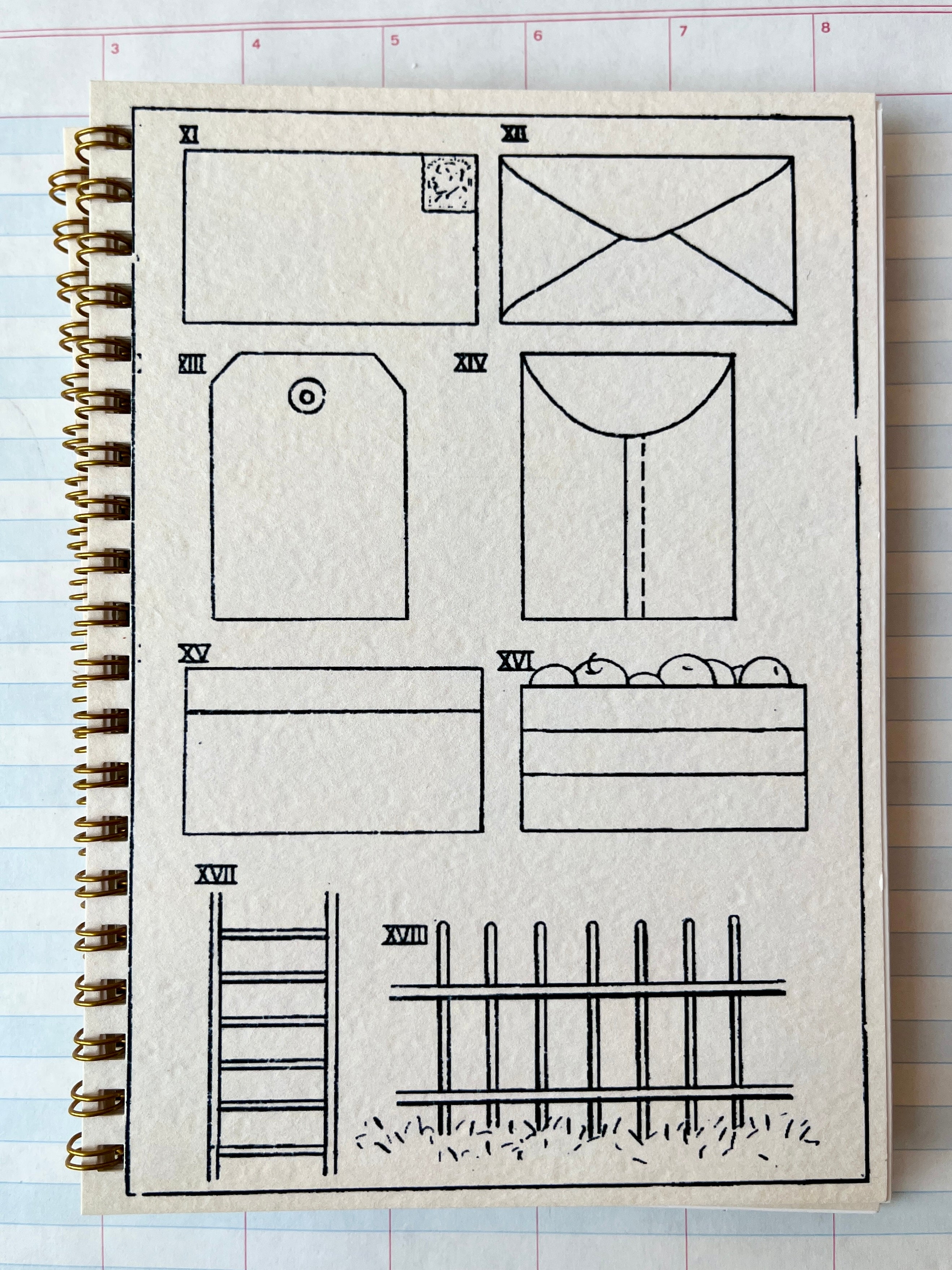 Alphabet and Letter Writing Notebook