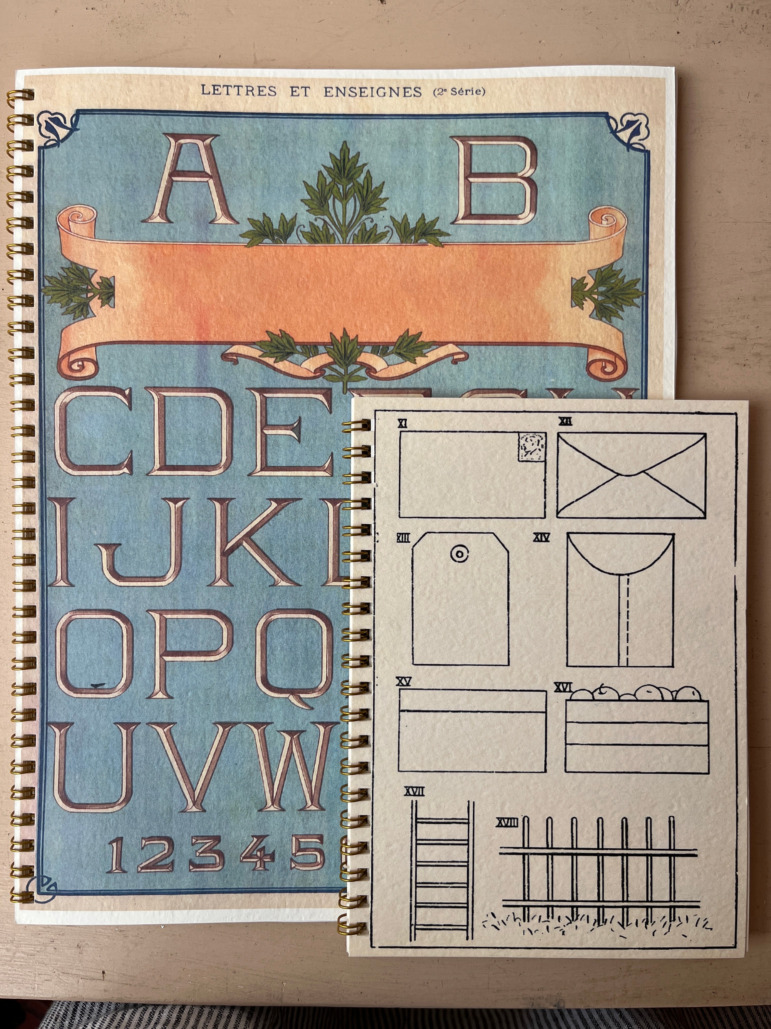 Alphabet and Letter Writing Notebook