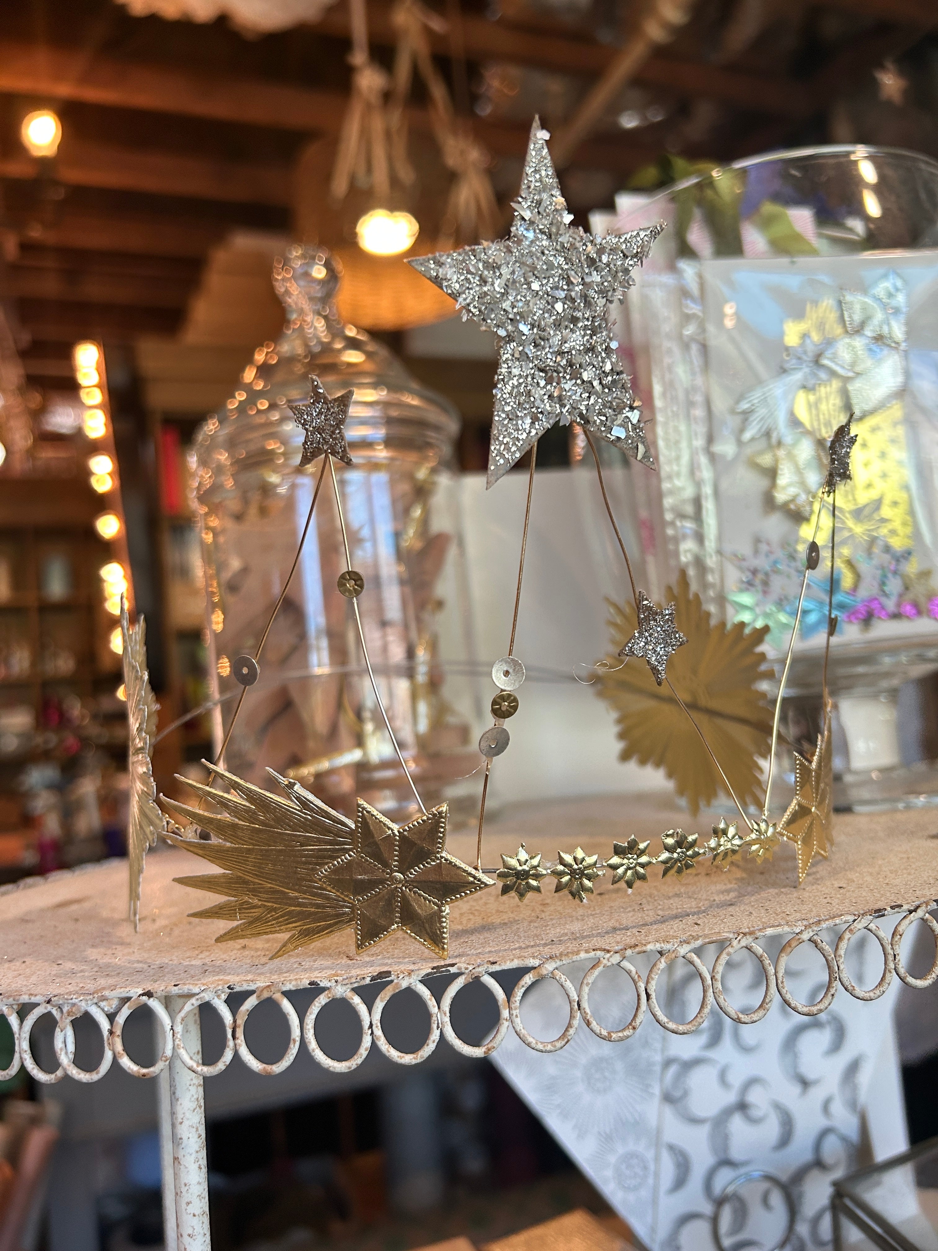 Star Queen Handmade Wire Crown