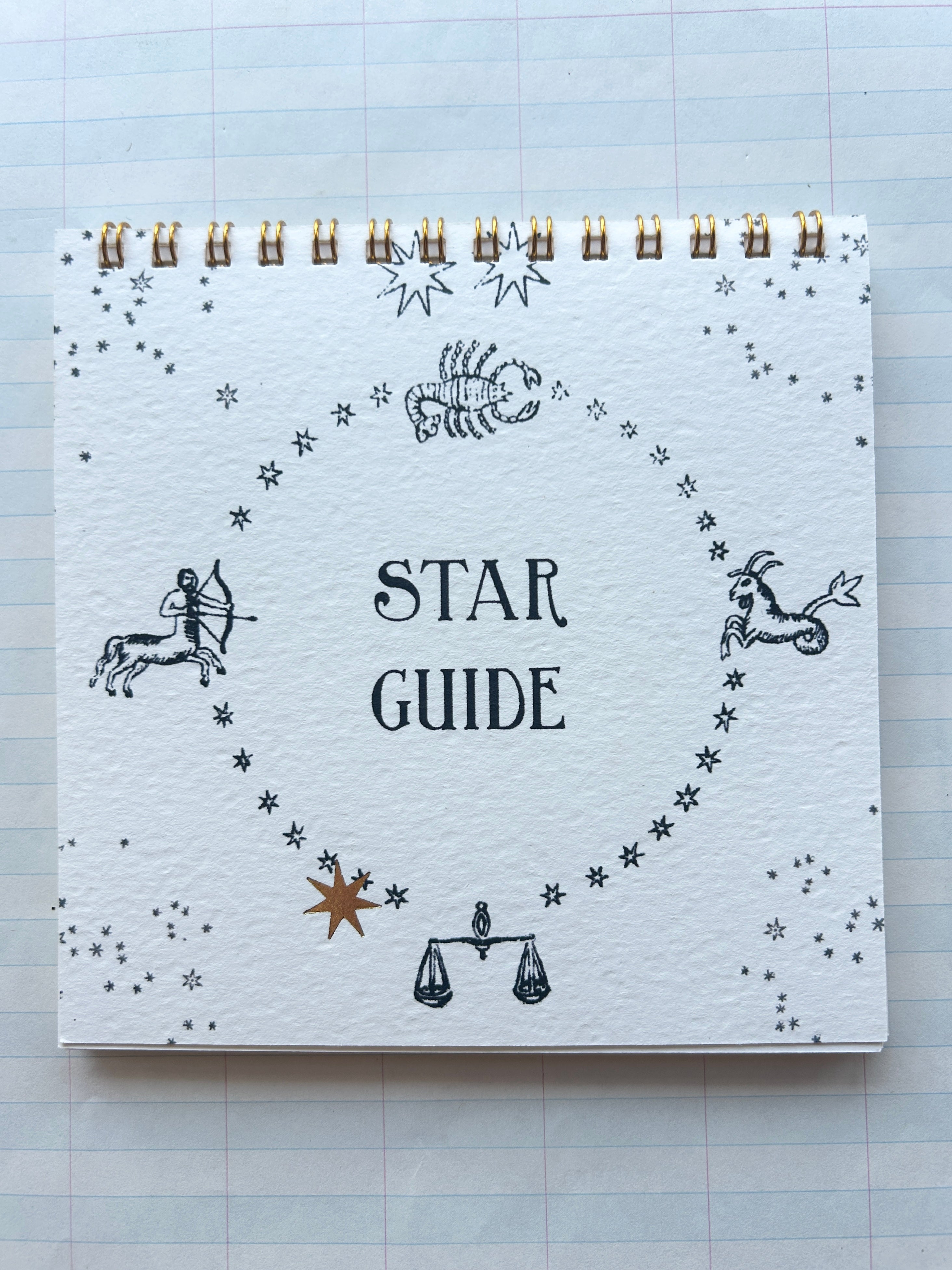 Star Guide Square Notebook