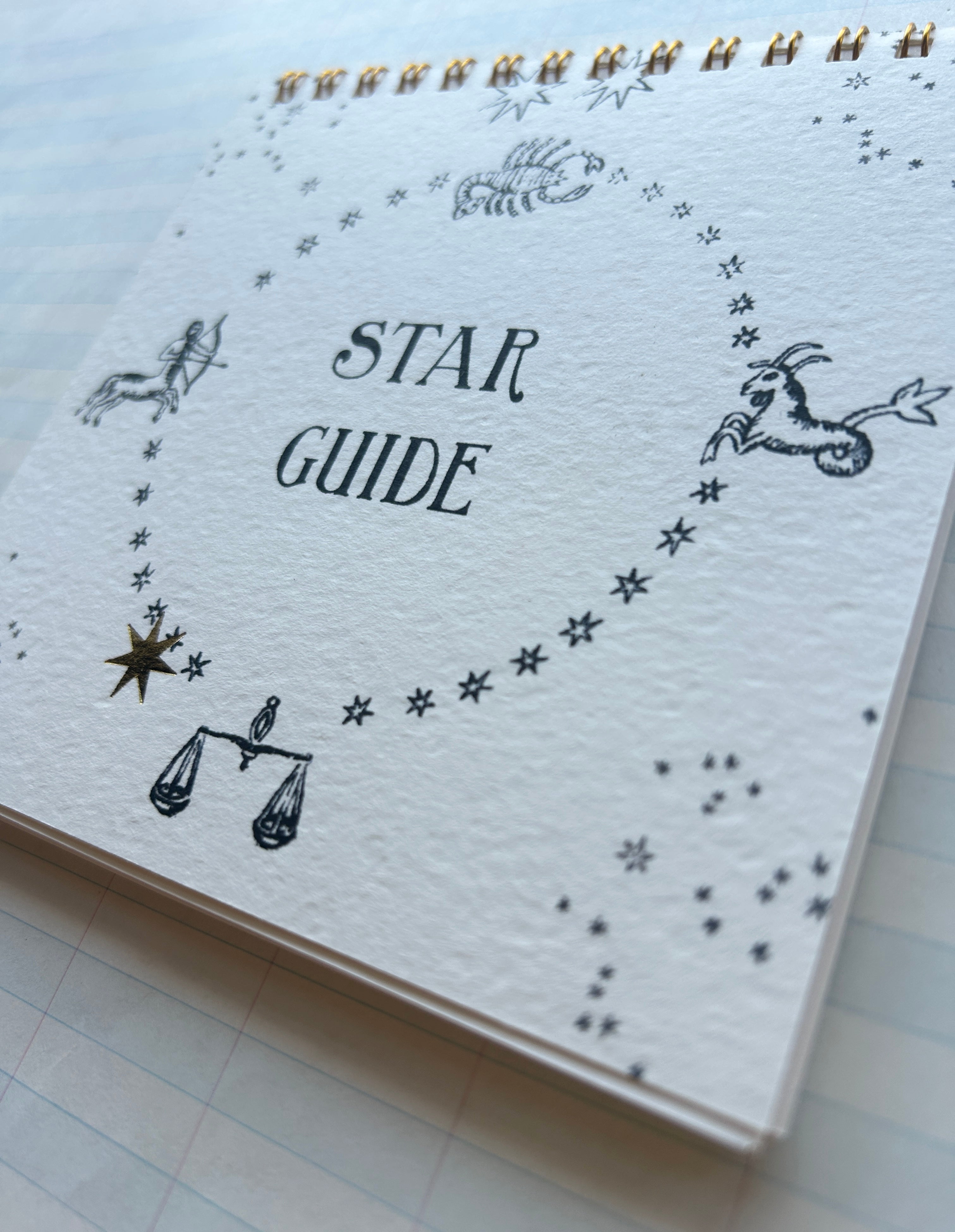 Star Guide Square Notebook