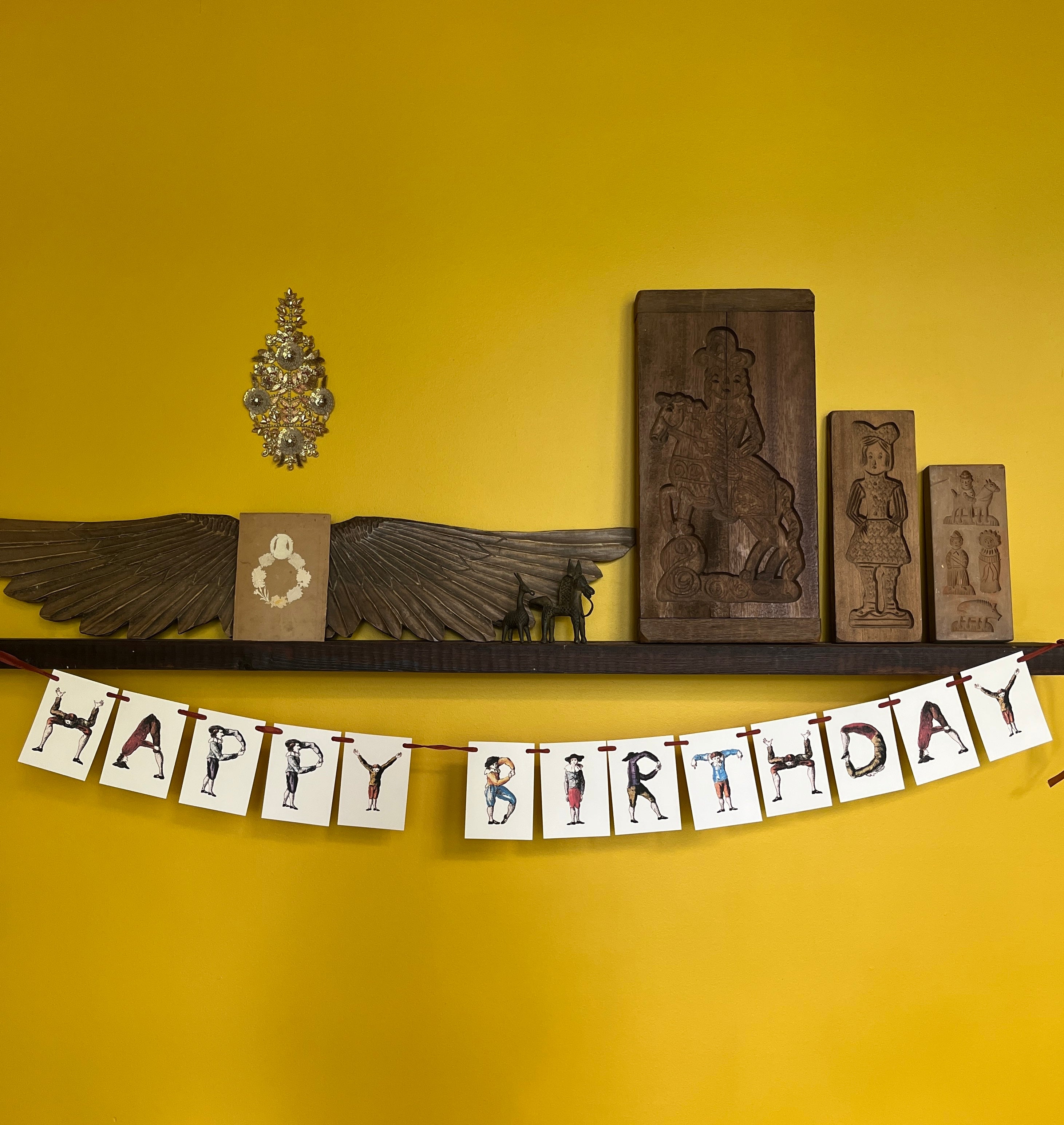 Happy Birthday Posture Banner