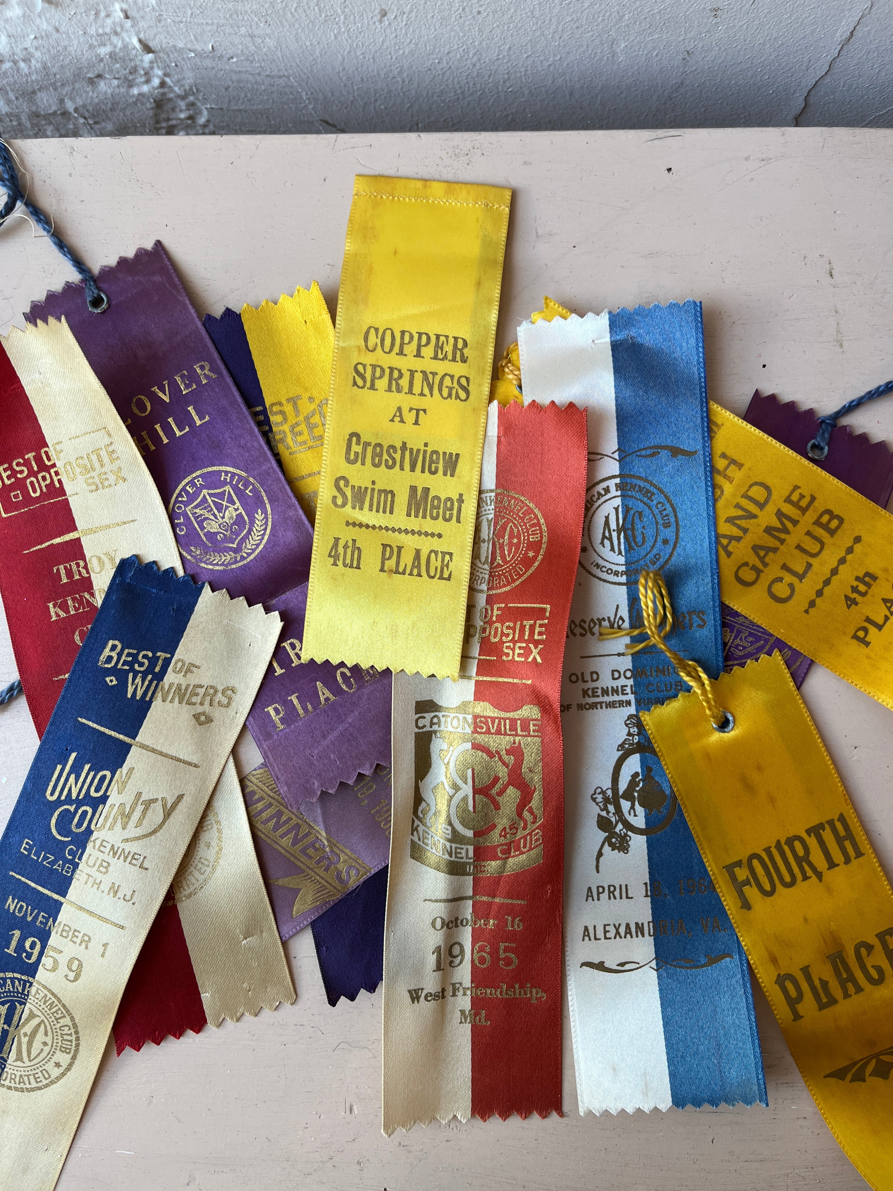 Vintage Prize Ribbons