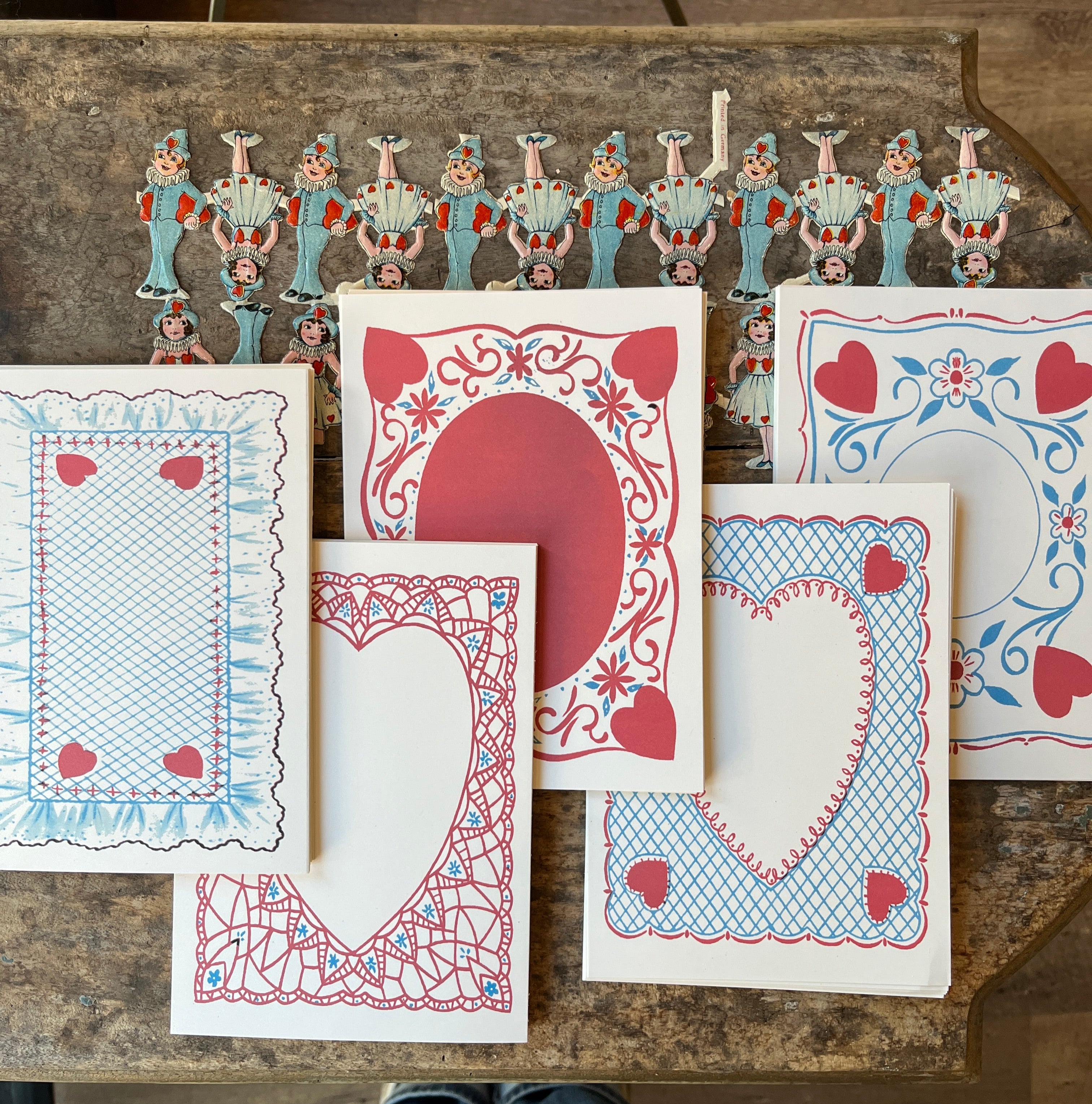 Vintage Valentine Stationery