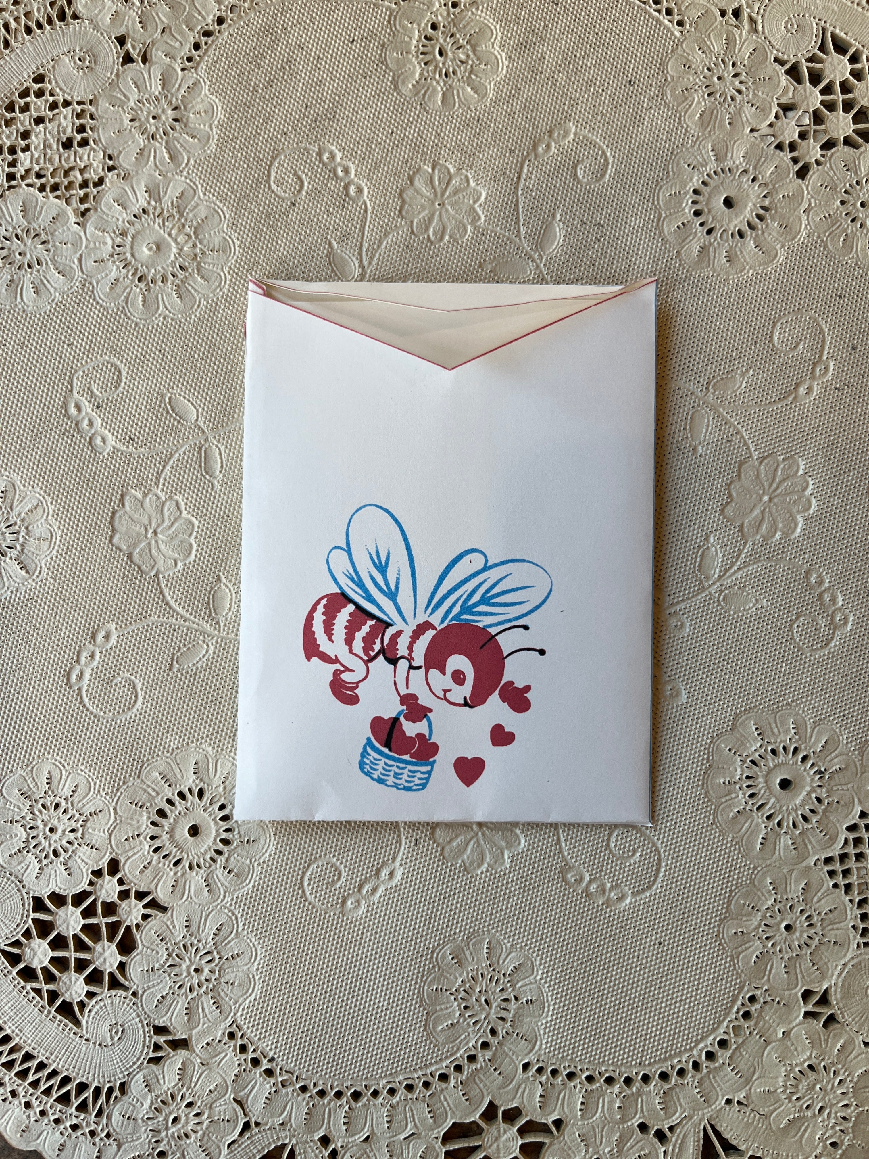 Vintage Foldable Valentines