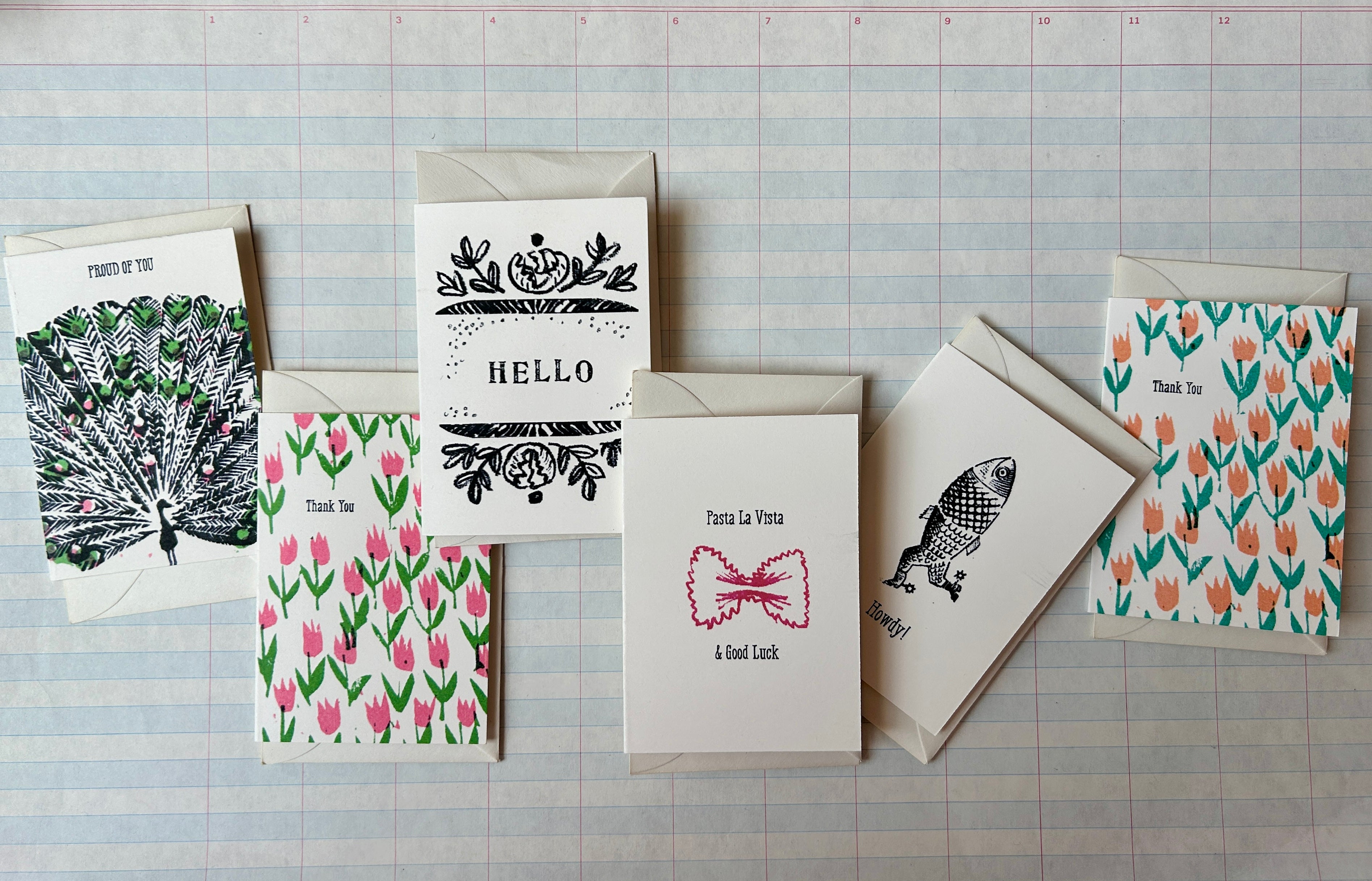 Mini Greeting Card Set