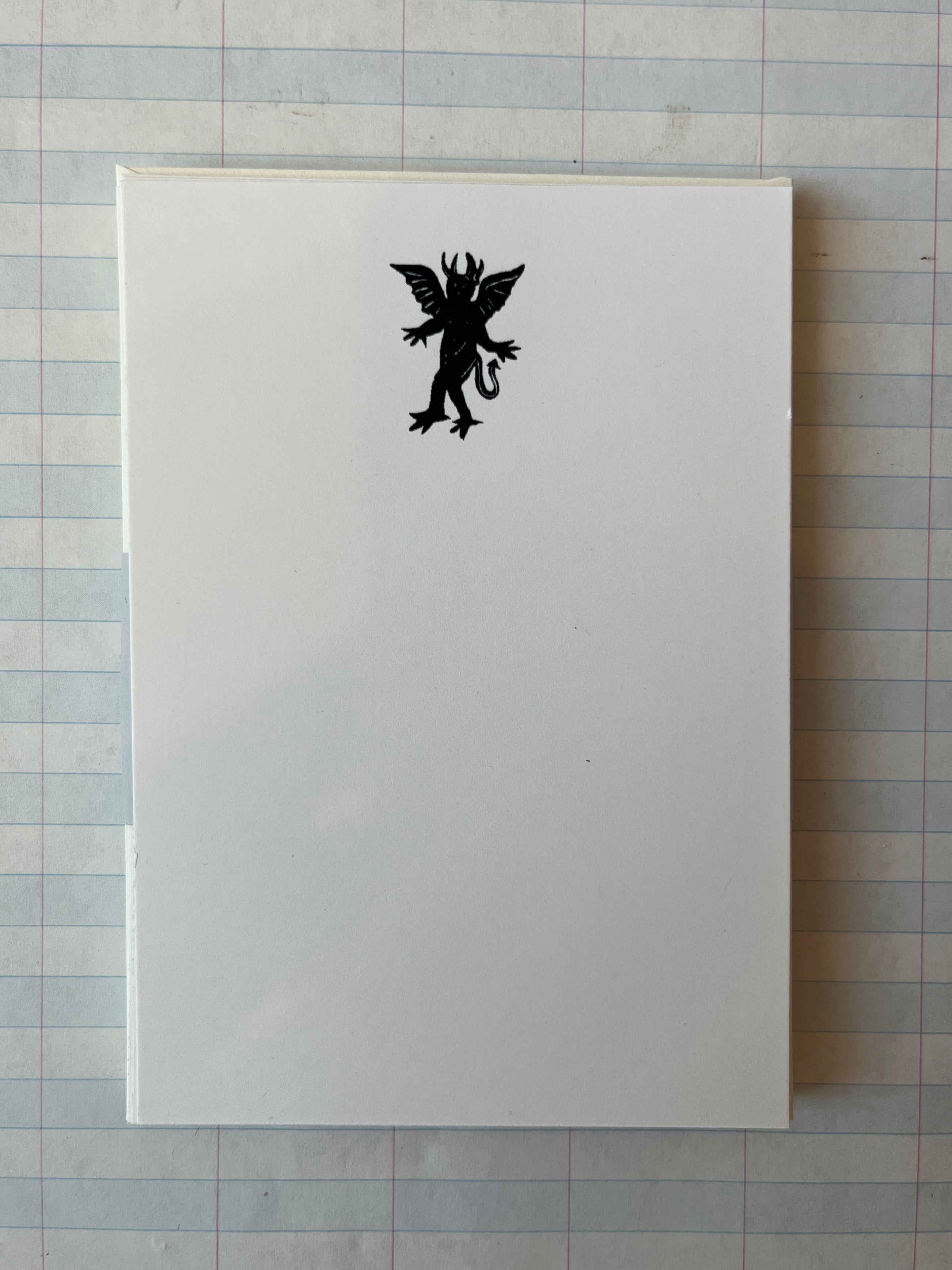 Little Devil Printed Notecards