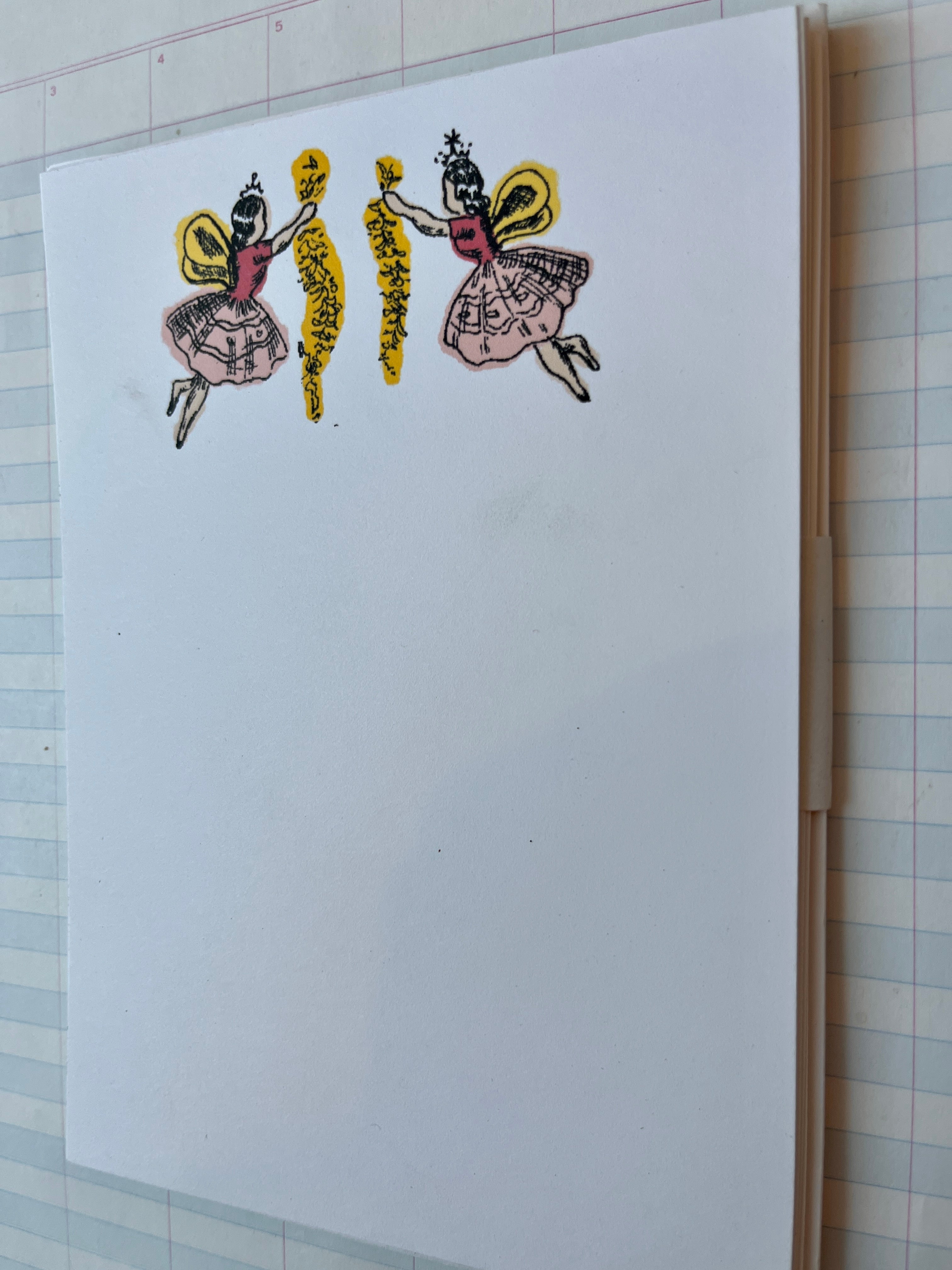 Flitter Fairies Holiday Stationery