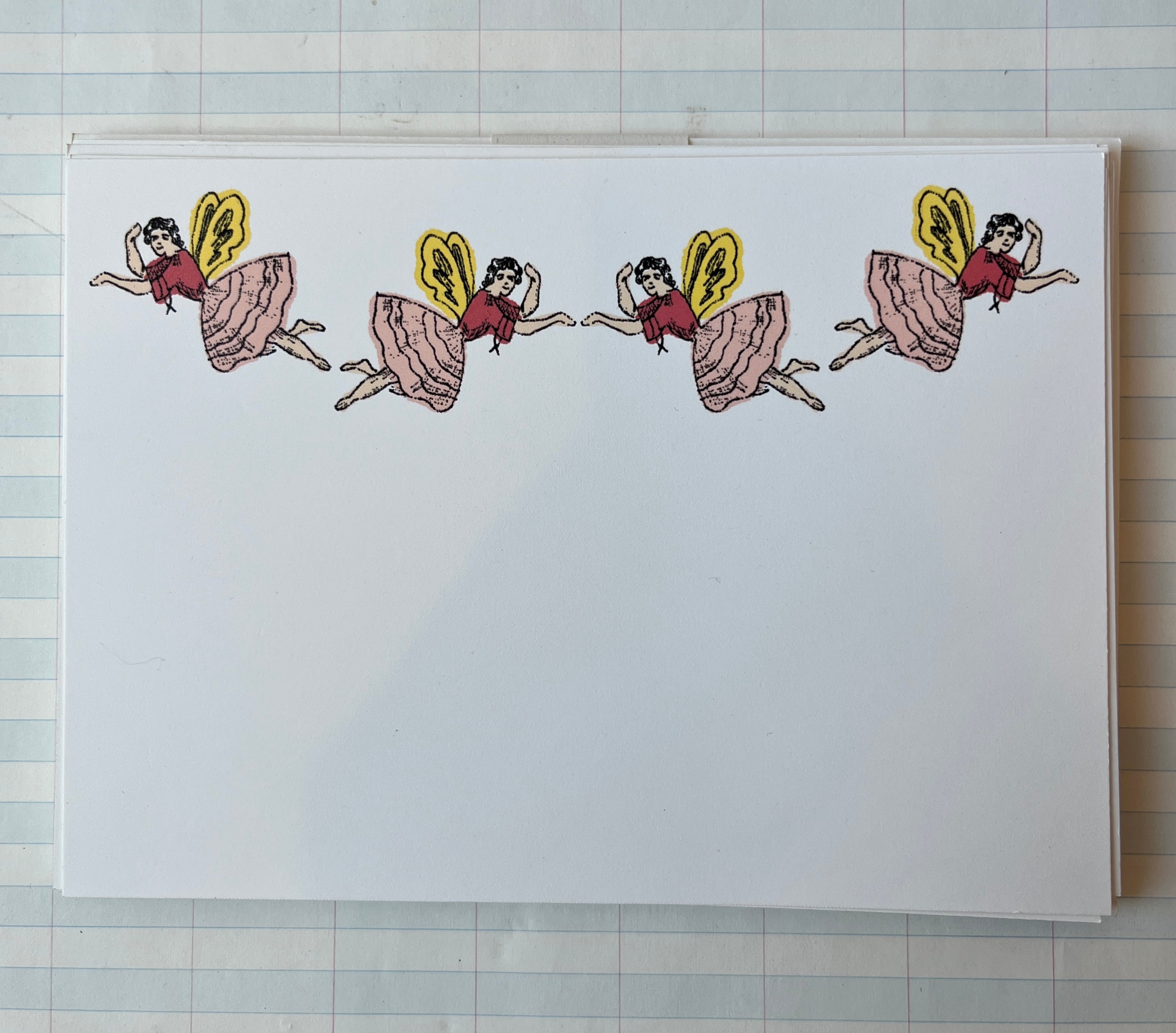 Flying Fairies Holiday Stationery