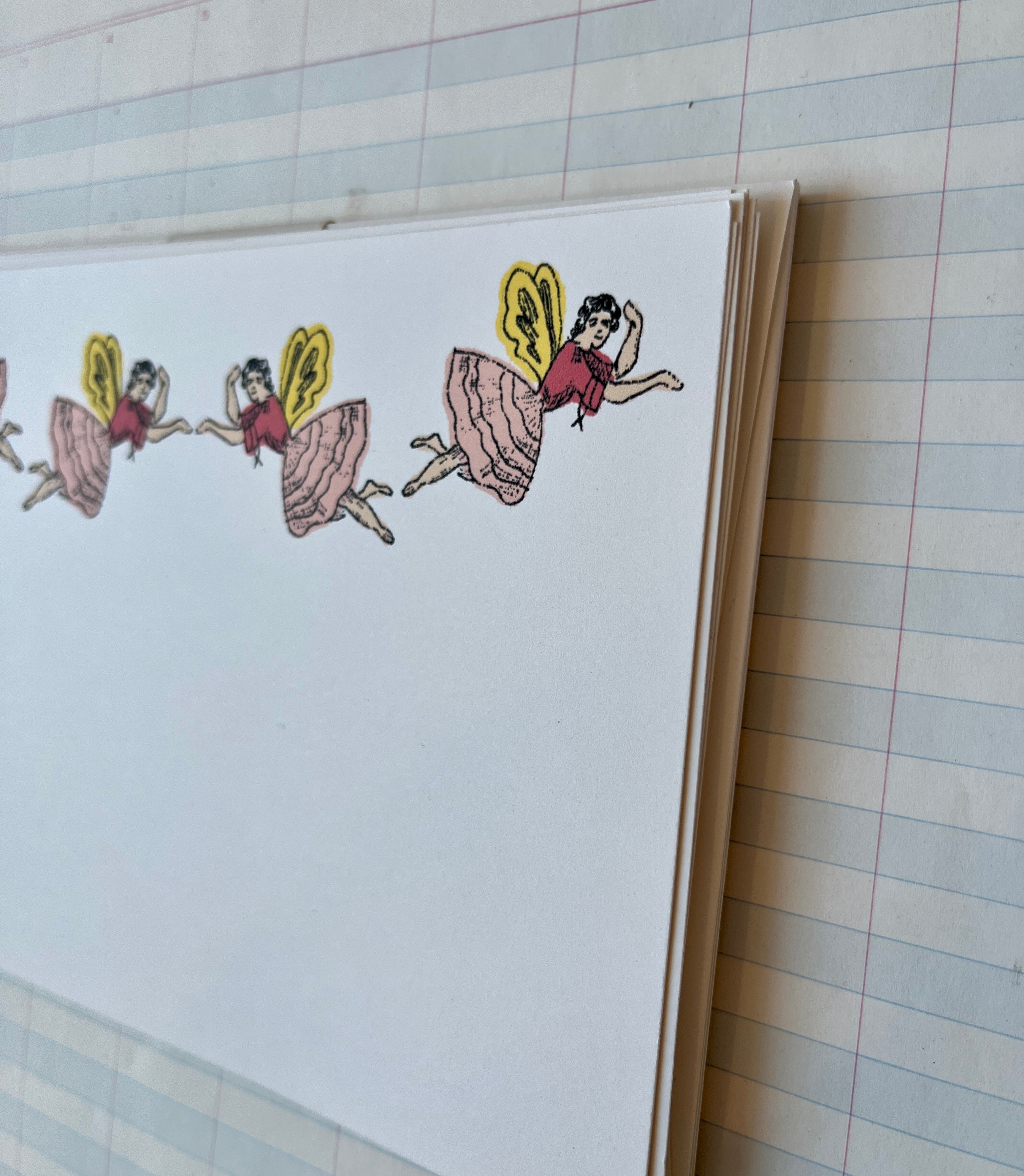 Flying Fairies Holiday Stationery