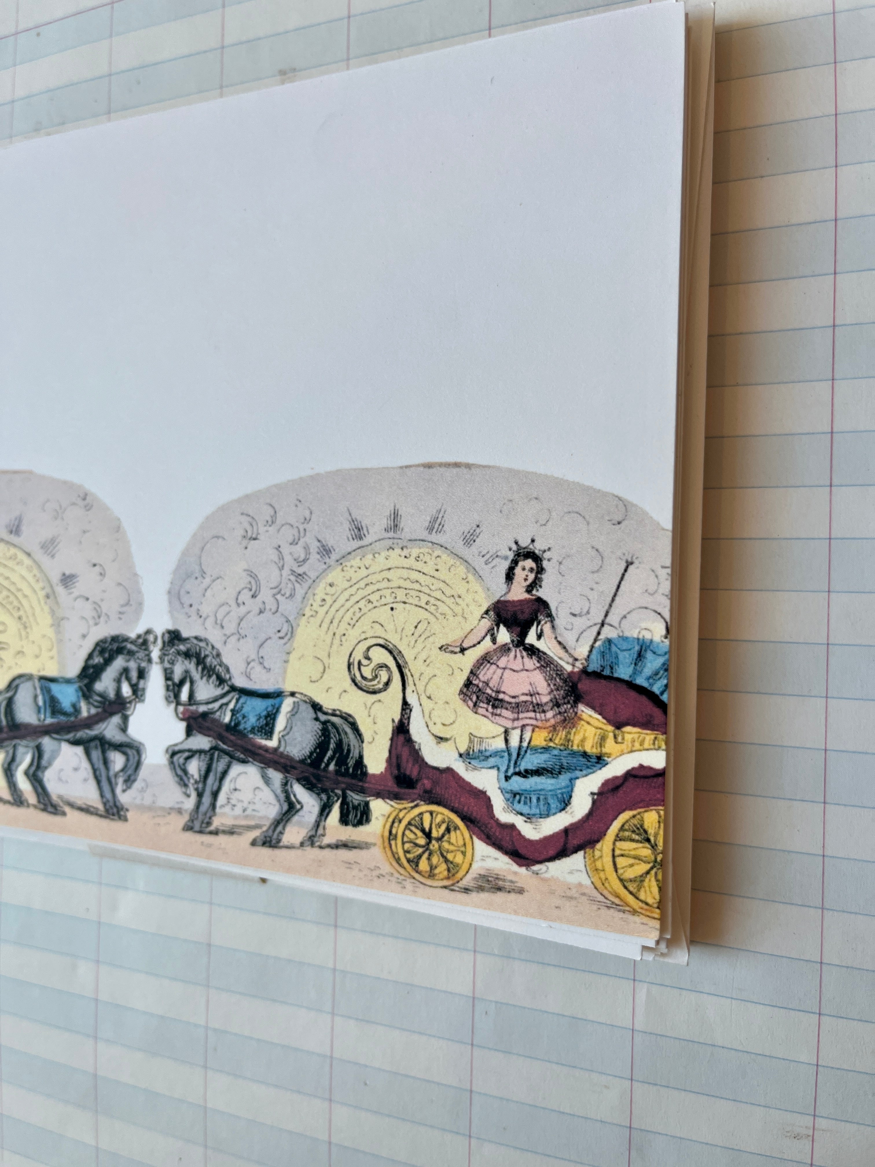 Your Chariot Awaits Holiday Stationery