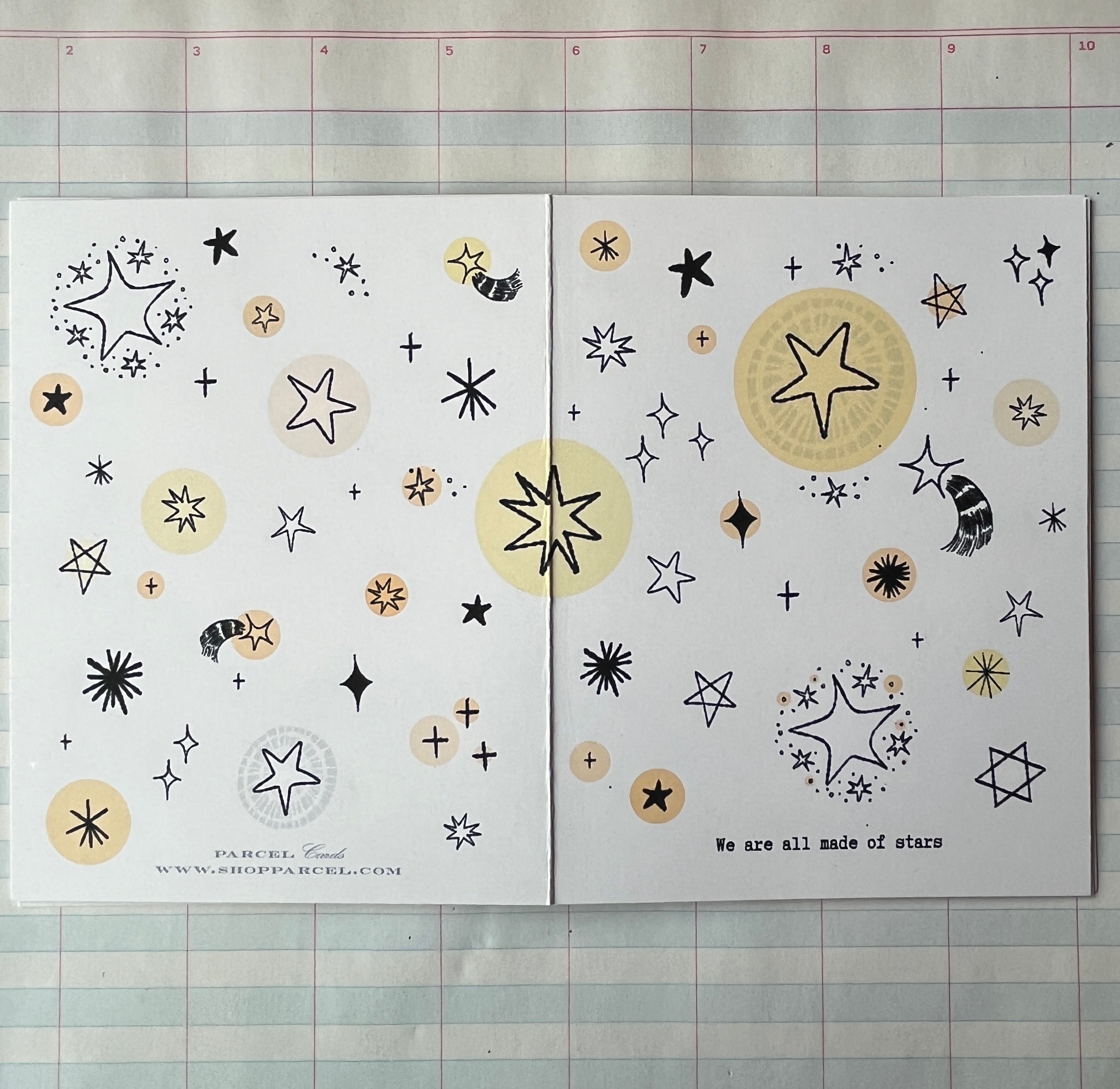 Suns, Moons, Stars and Clouds Greeting Cards