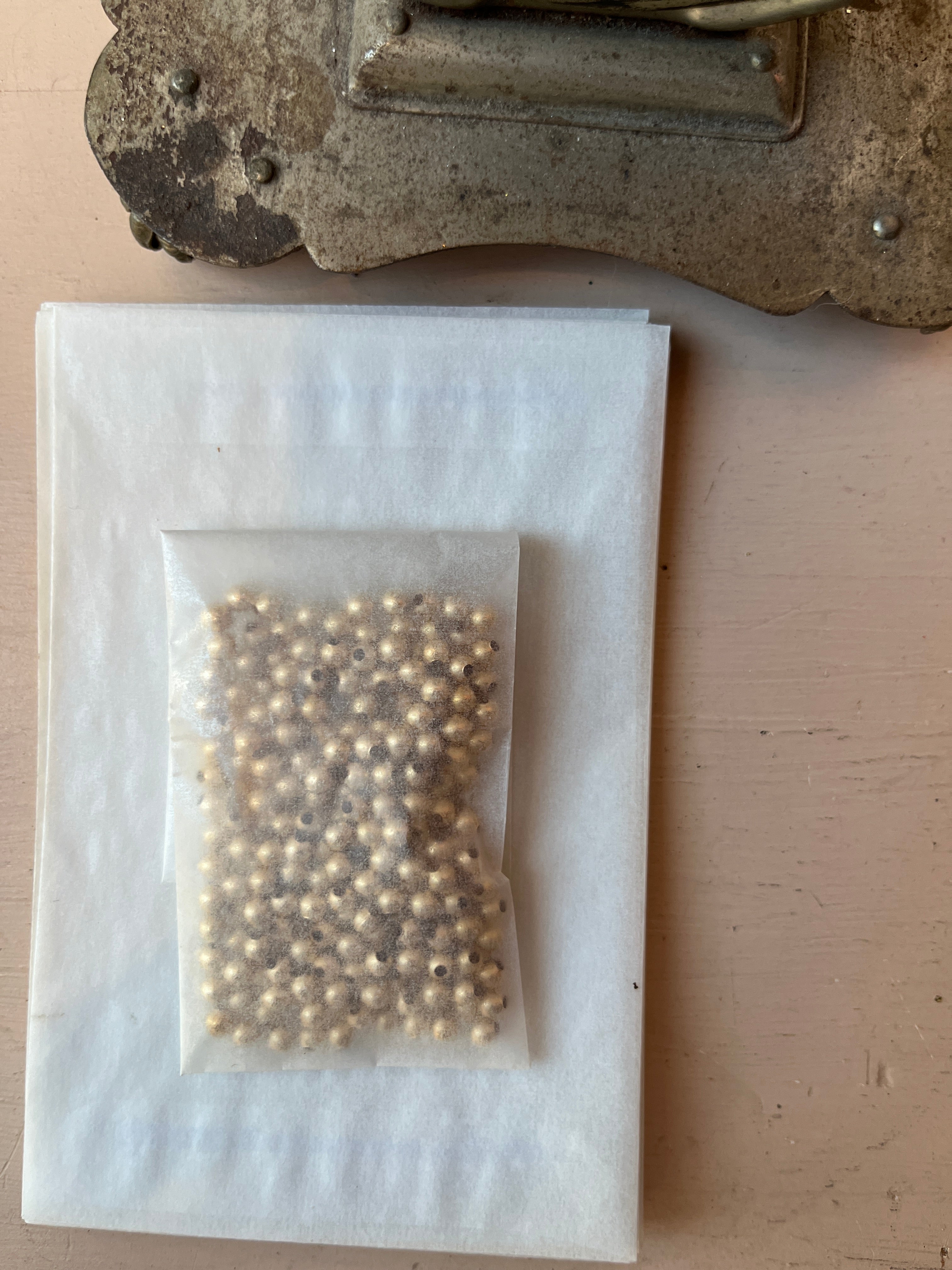 Little Gold Round Beads