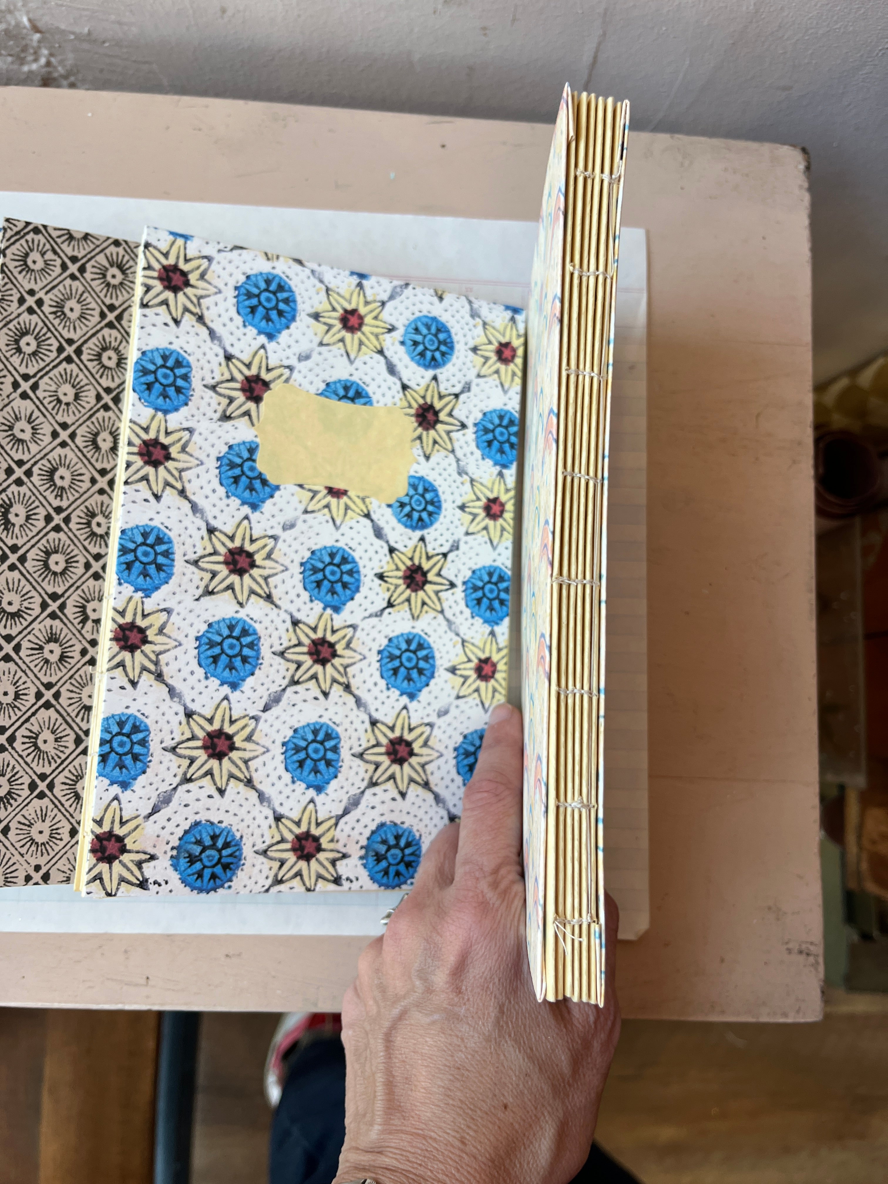 Handmade Papier Dominotes Notebooks