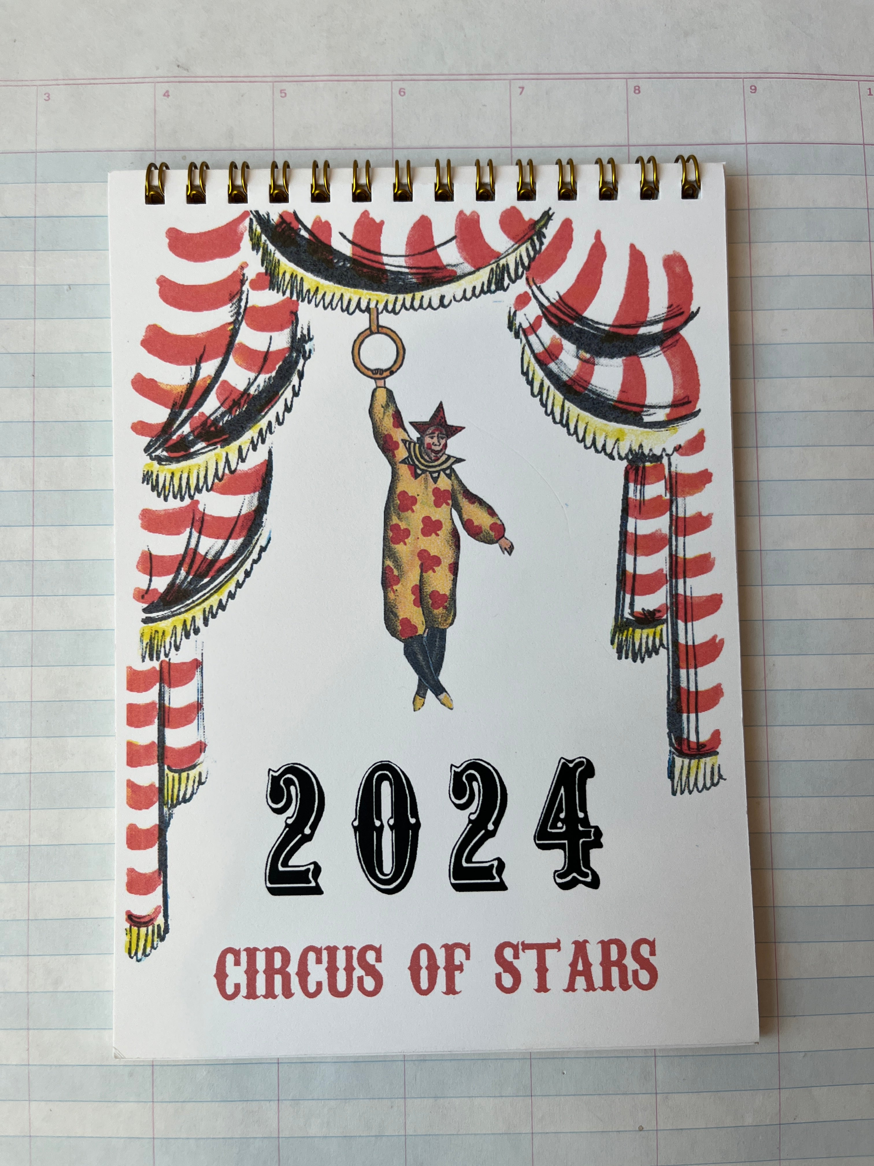 Parcel 2024 Circus of Stars Calendar