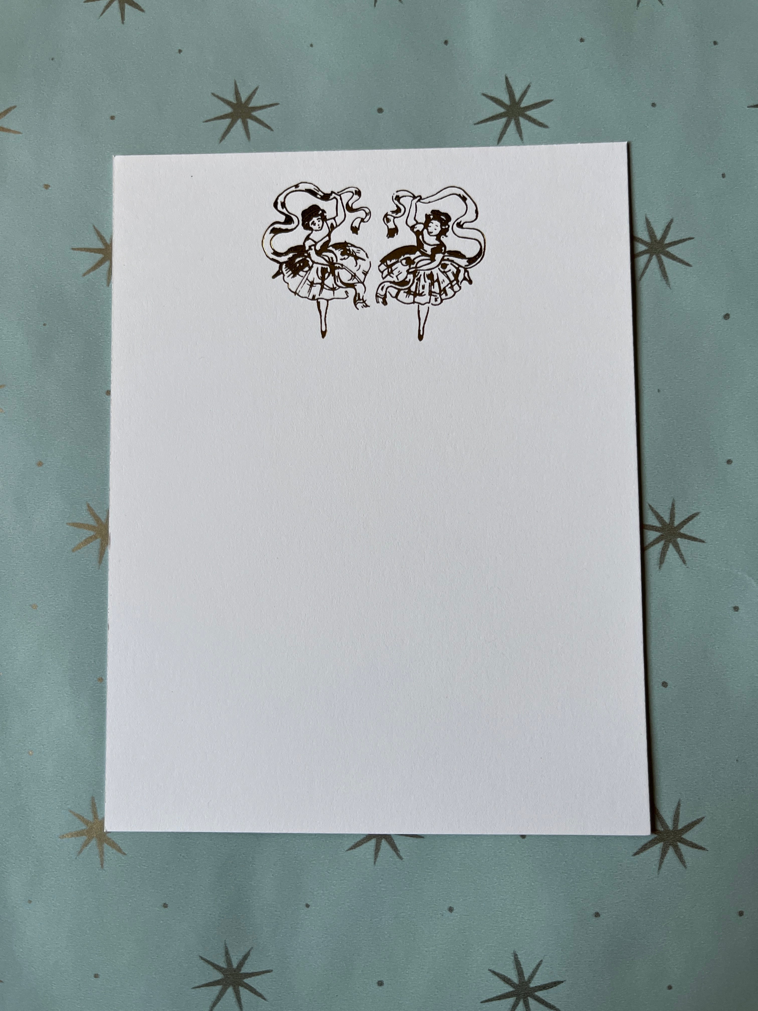 Foil Pressed Ribbon Fairies