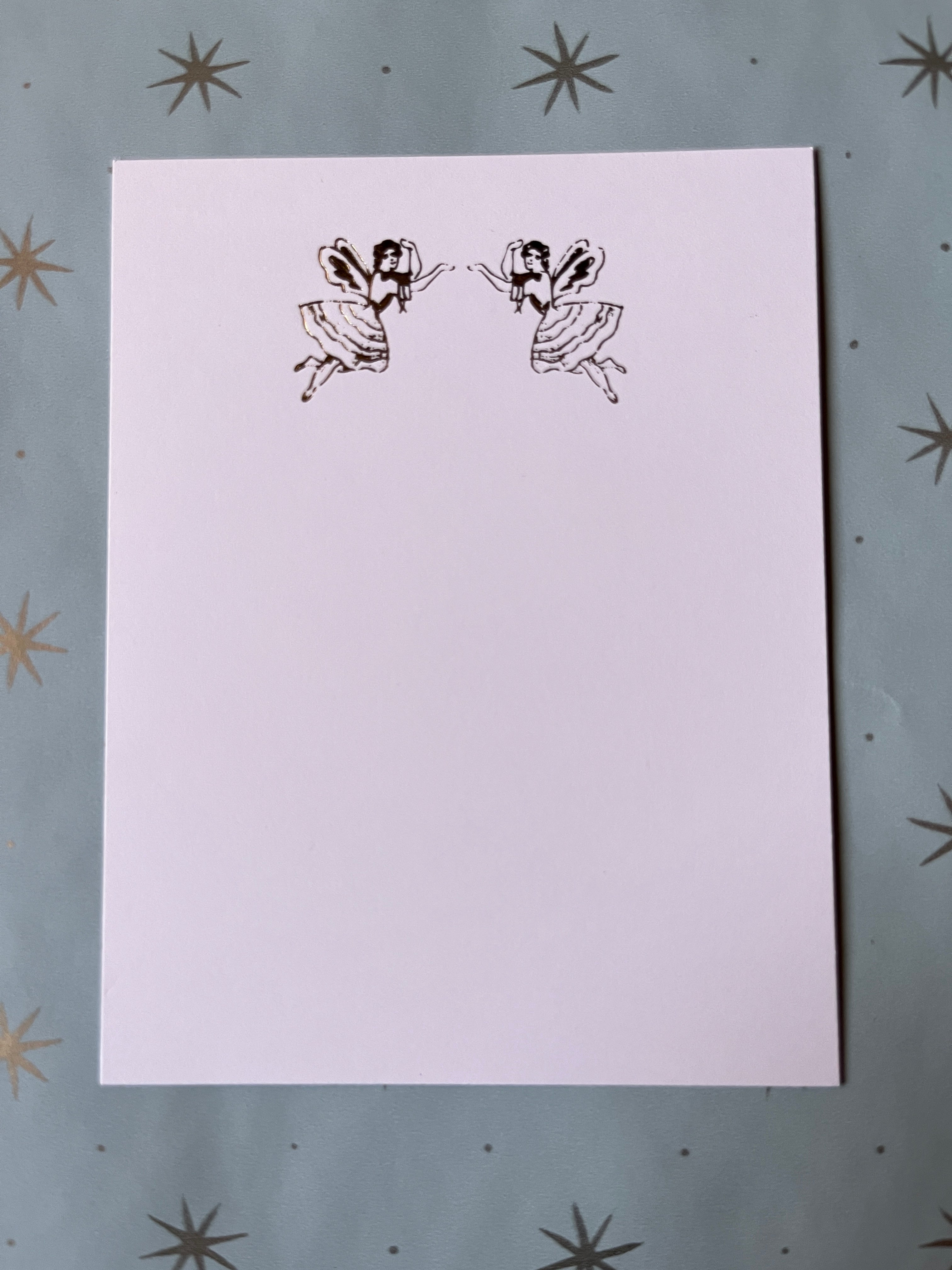 Foil Pressed Flying Fairies