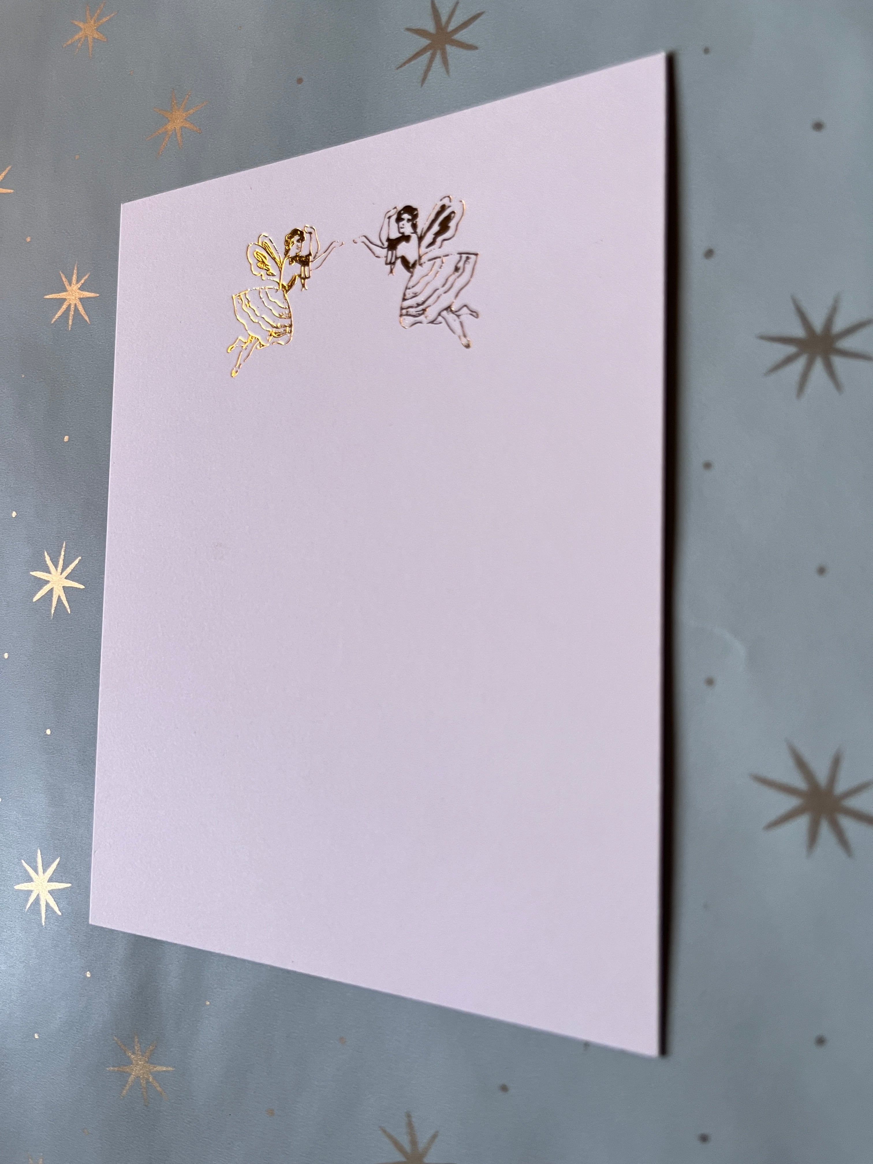 Foil Pressed Flying Fairies