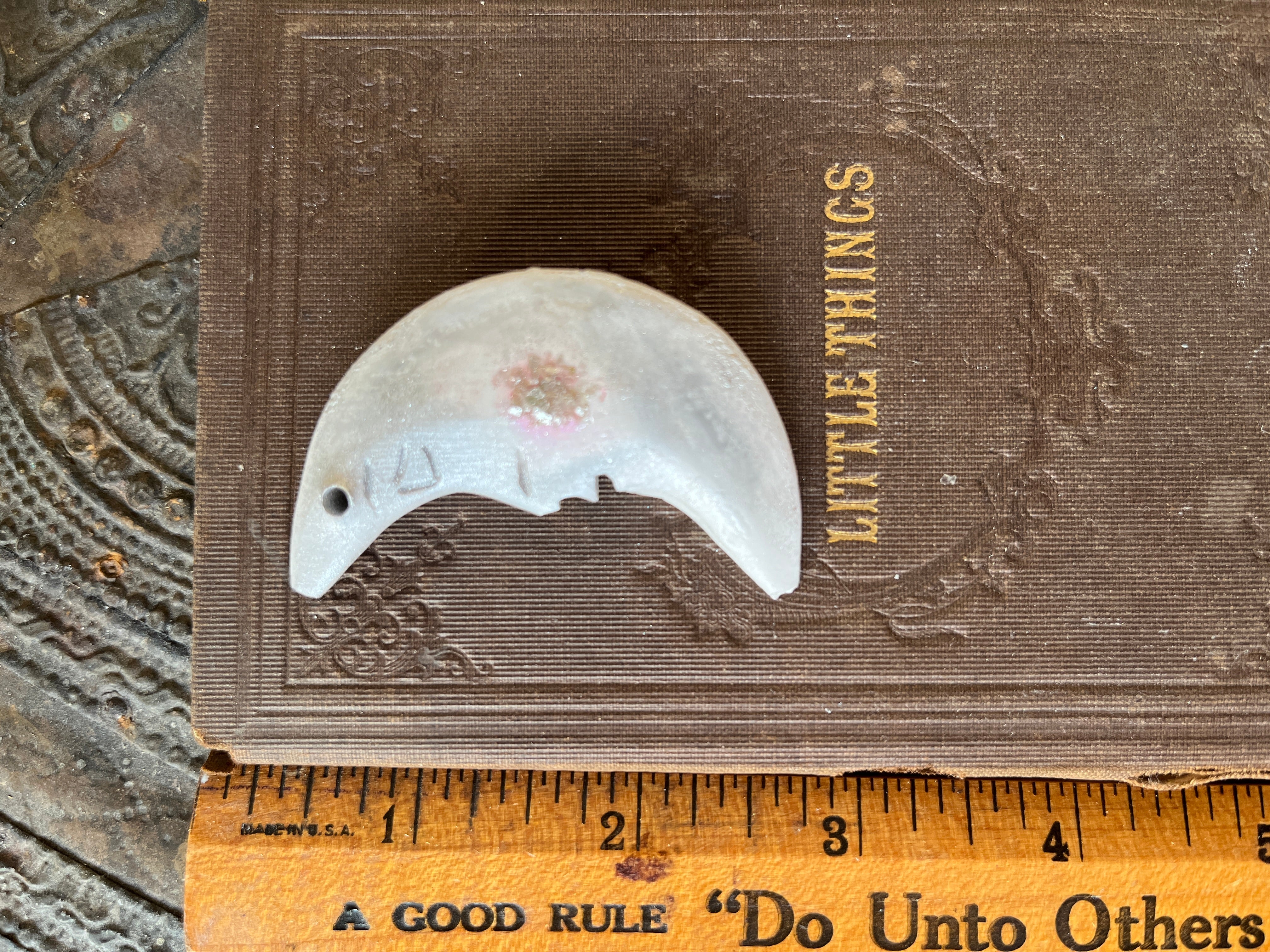 Little Things Crescent Moon Ornament