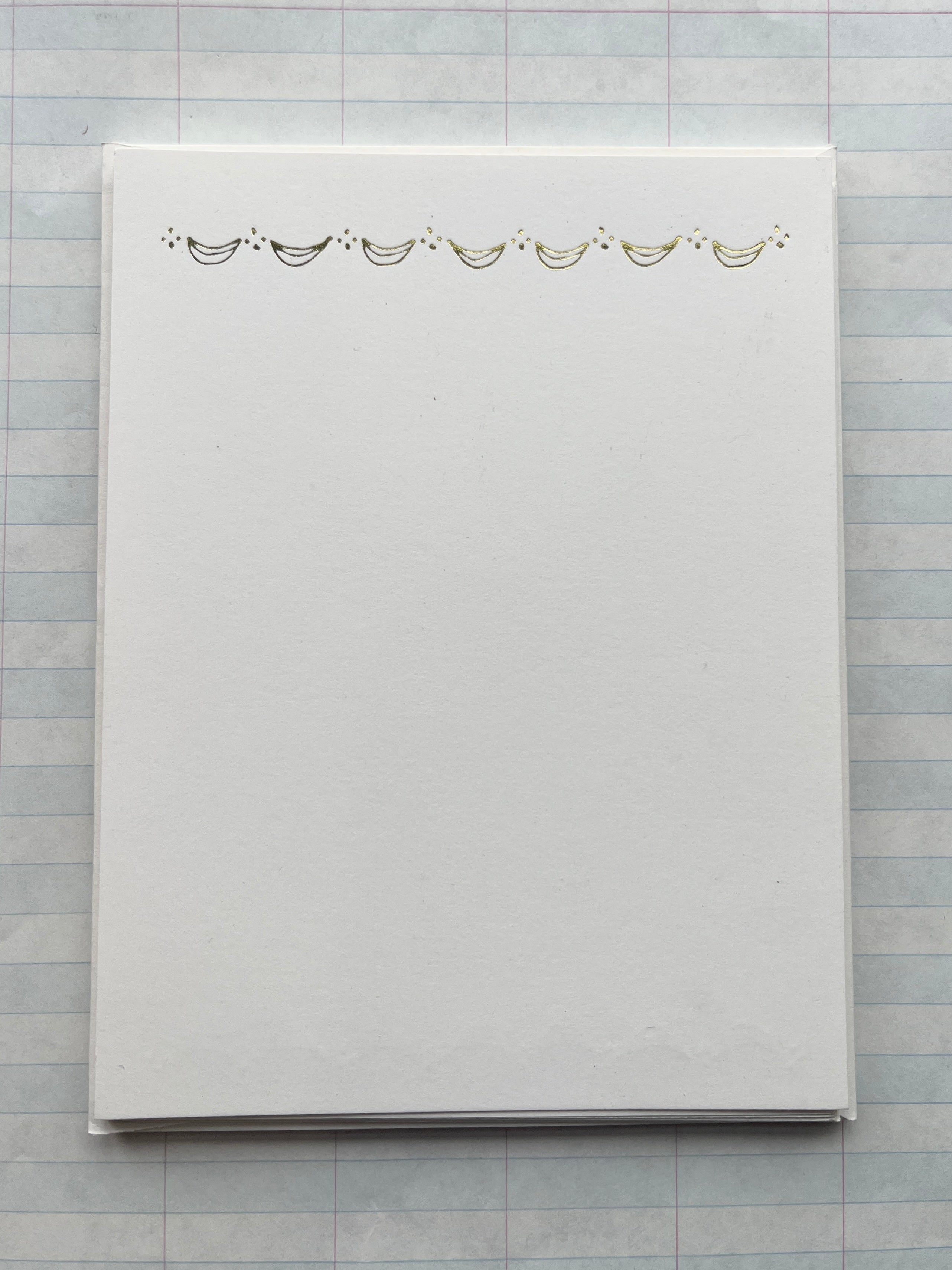 Sweet Swag Banner Pressed Stationery