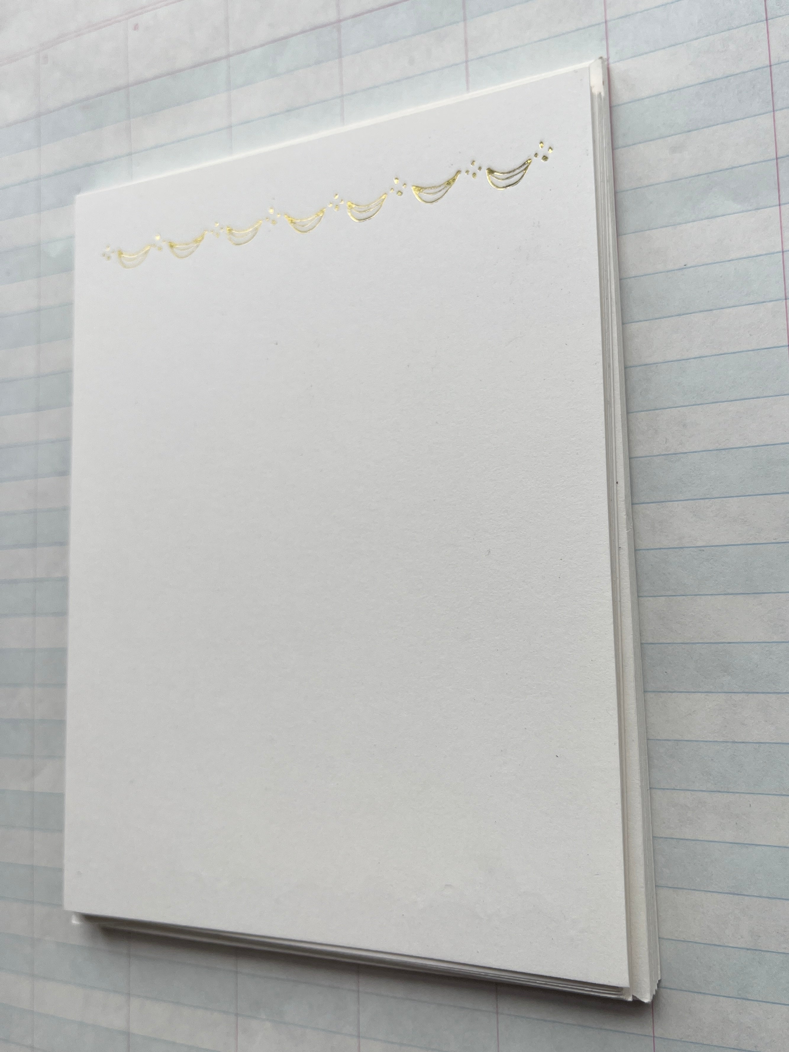 Sweet Swag Banner Pressed Stationery