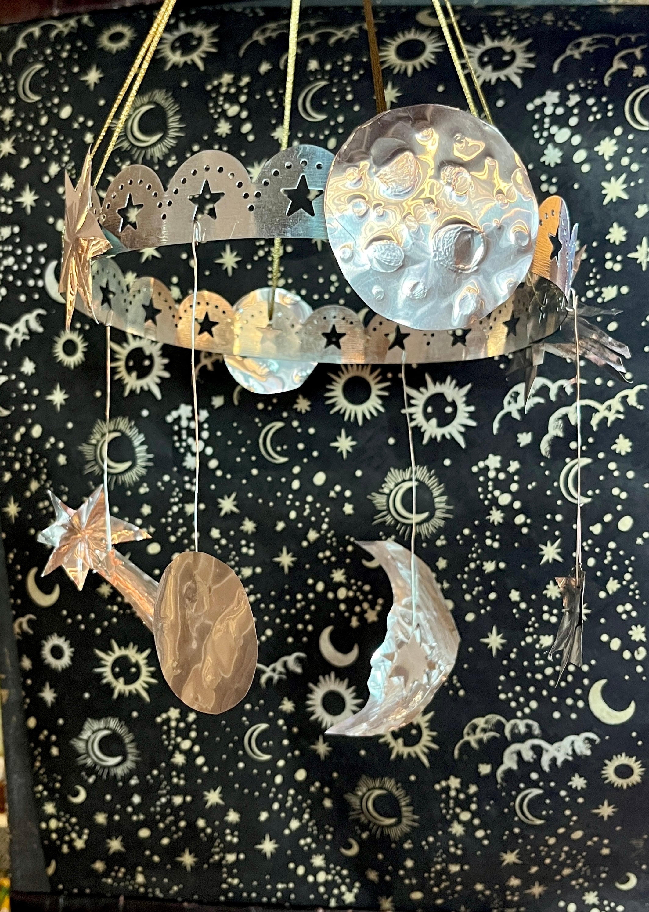 Out of this World Hammered Mobile