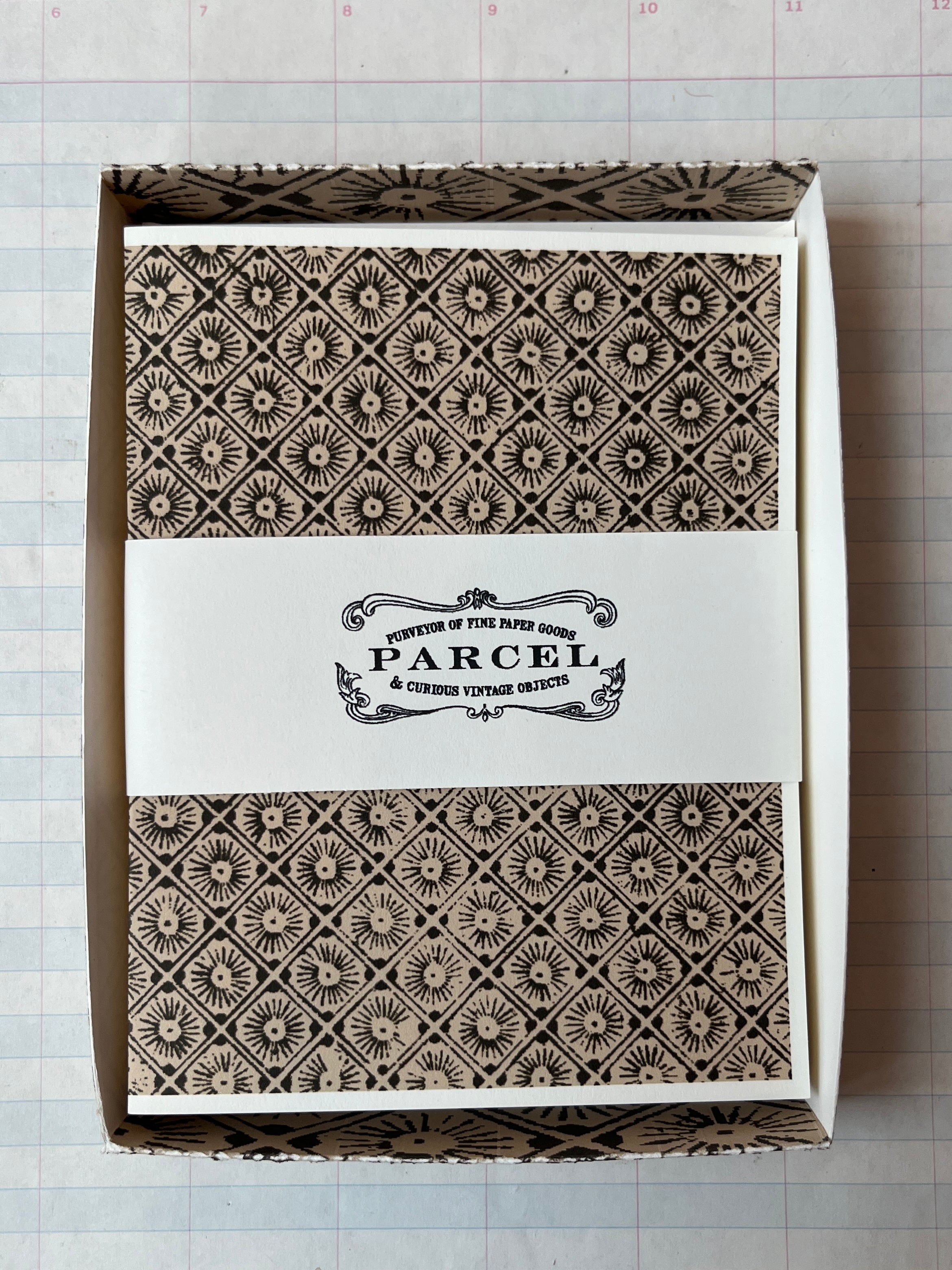 Parcel Patterns Notecard Sets