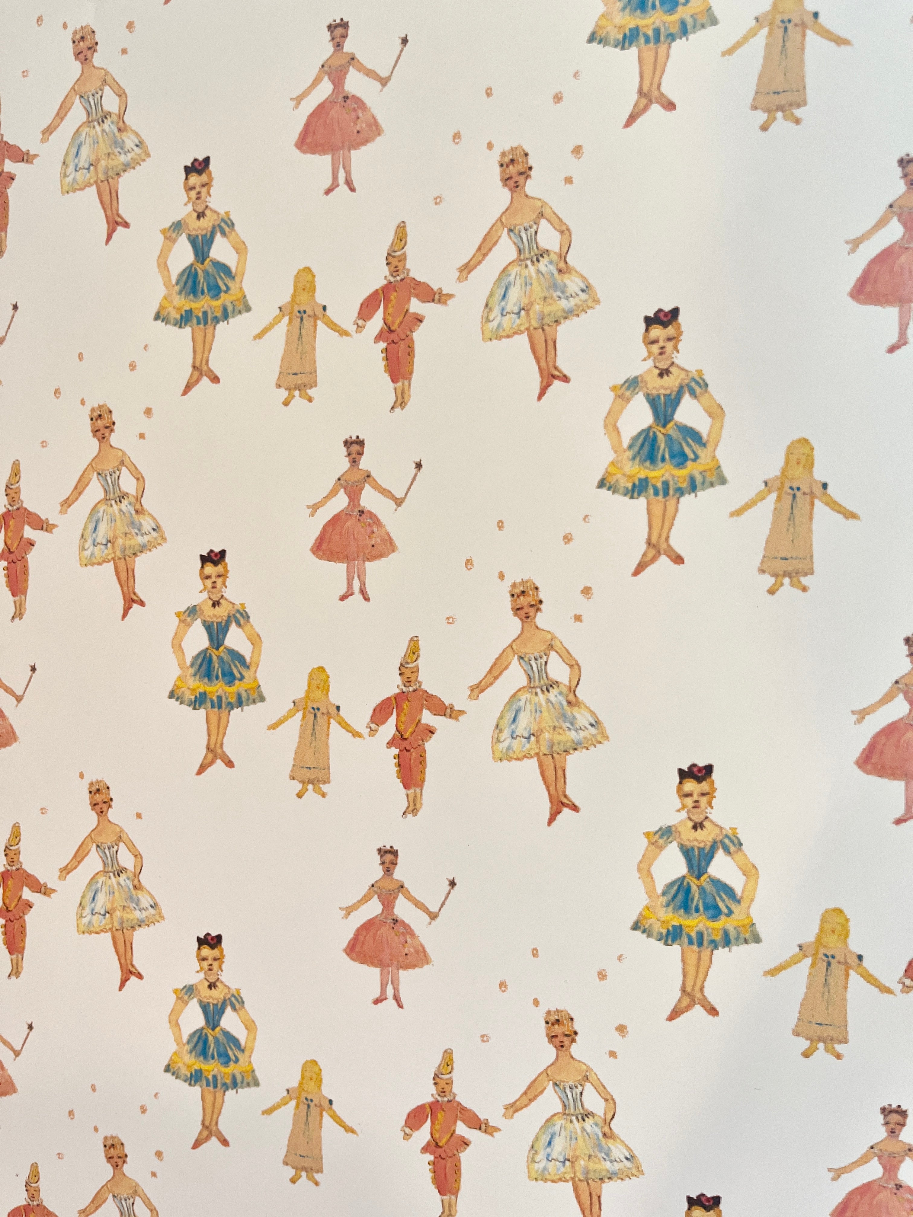 Parcel Artisan Wrapping Paper, Nutcracker Dancers