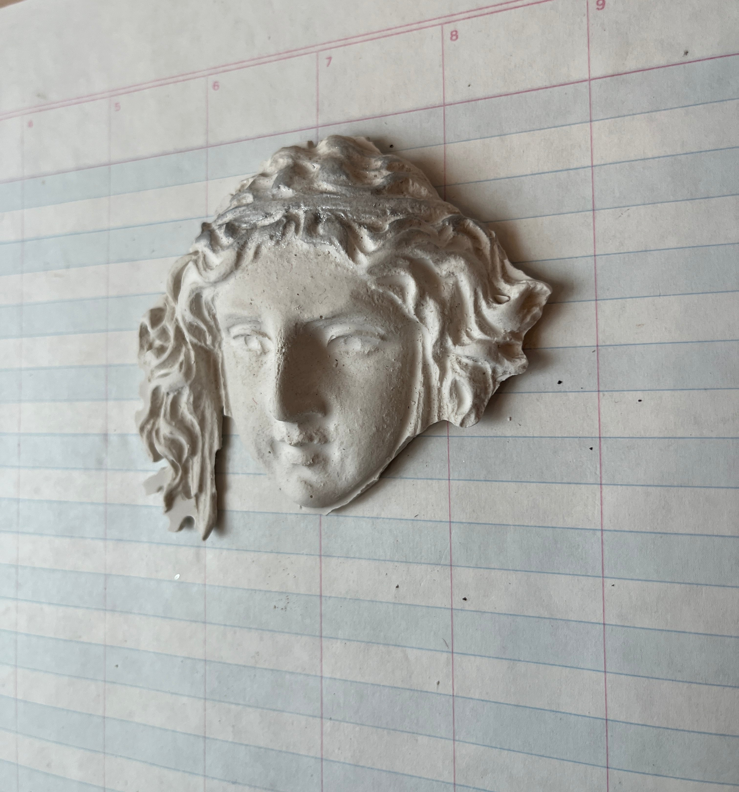 Medusa Handmade Plaster Ornament