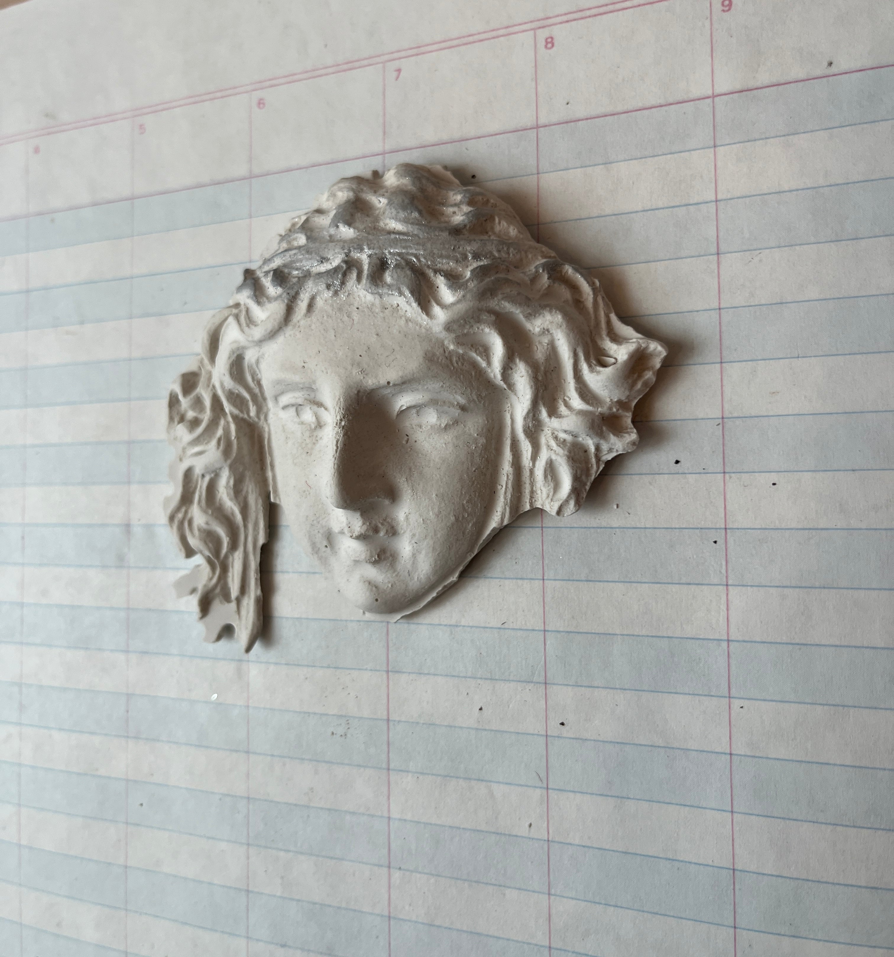 Medusa Handmade Plaster Ornament