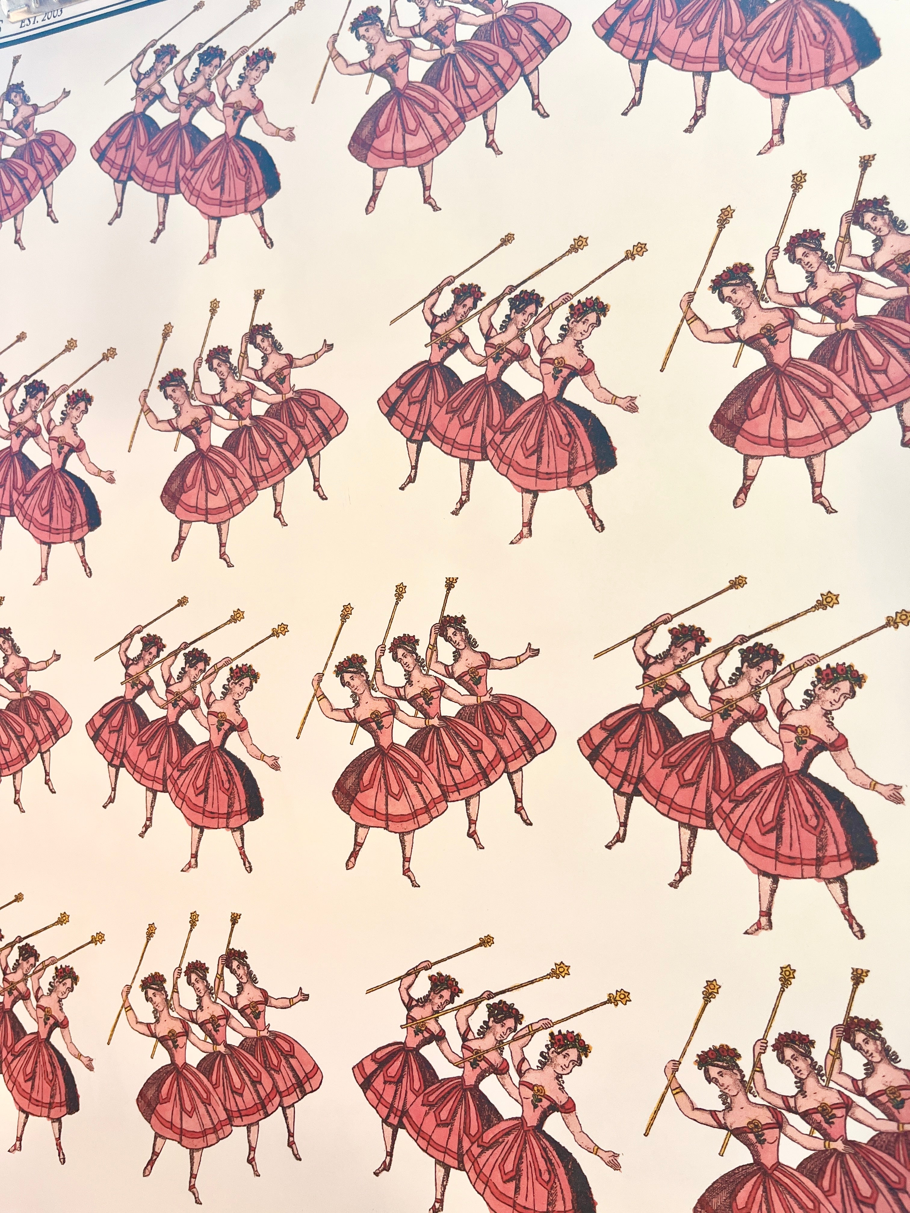 Parcel Artisan Wrapping Paper, Trio of Fairies