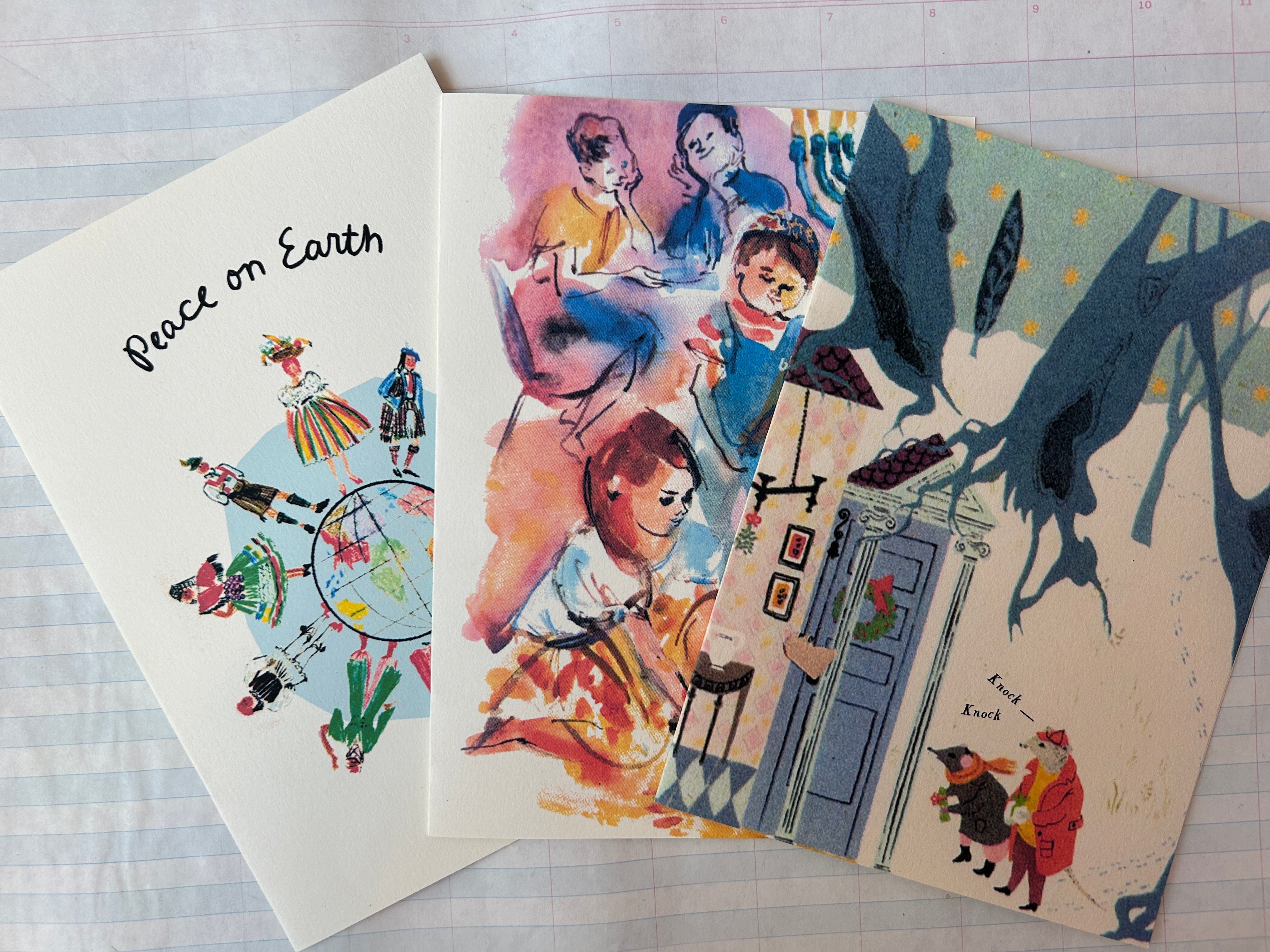 Peace on Earth Holiday Card Set