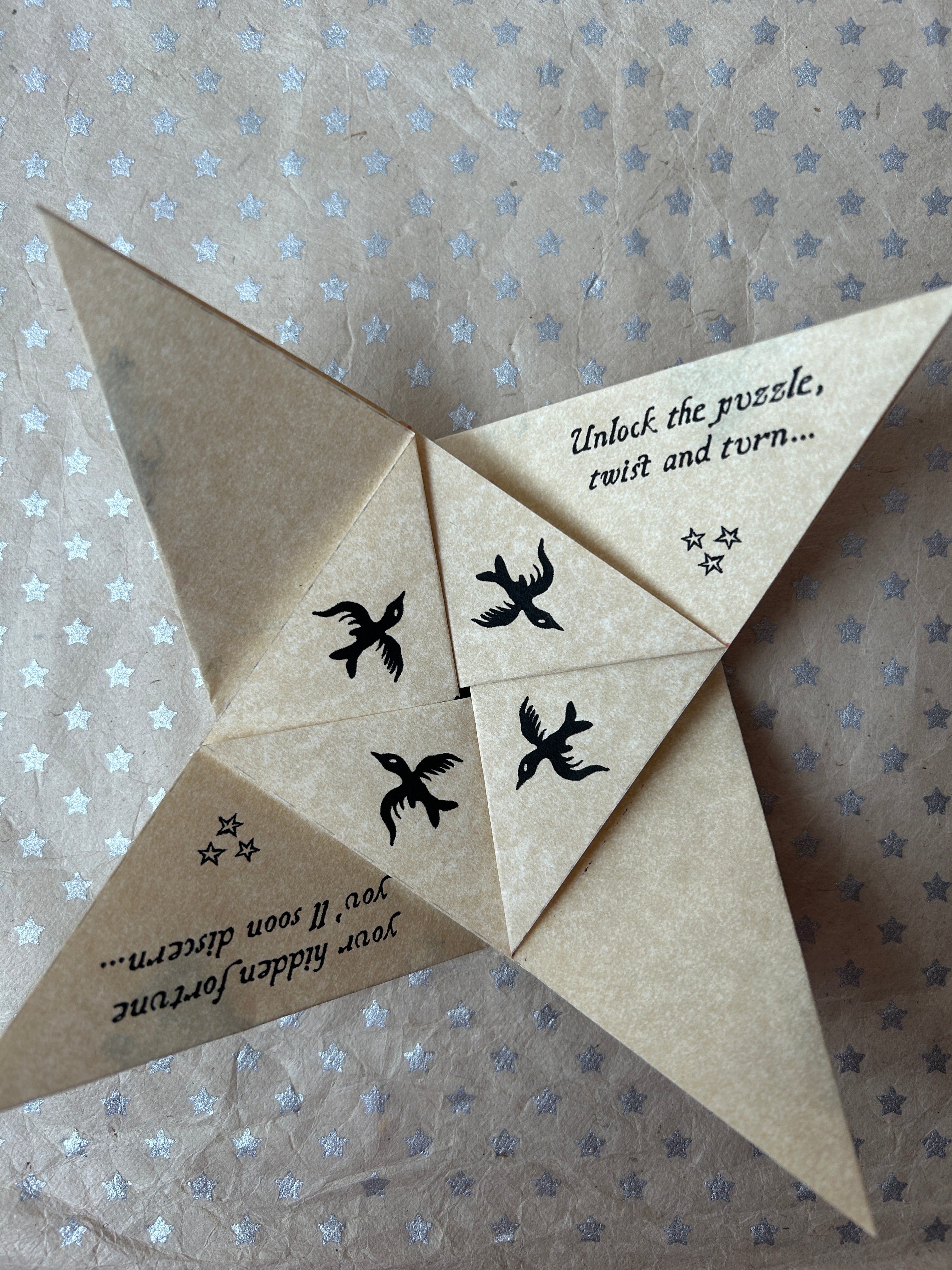 Reveal Your Fortune Puzzle