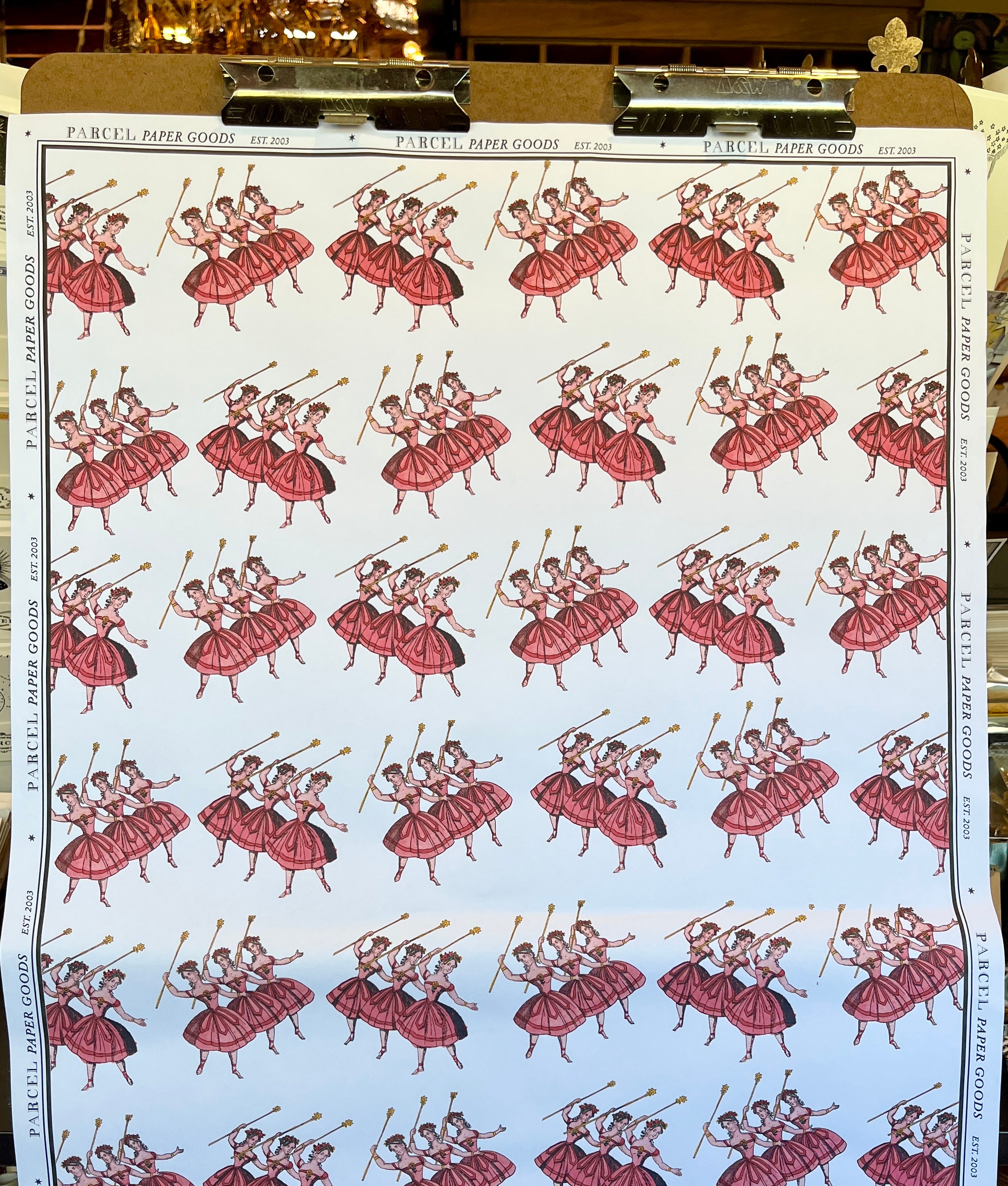 Parcel Artisan Wrapping Paper, Trio of Fairies