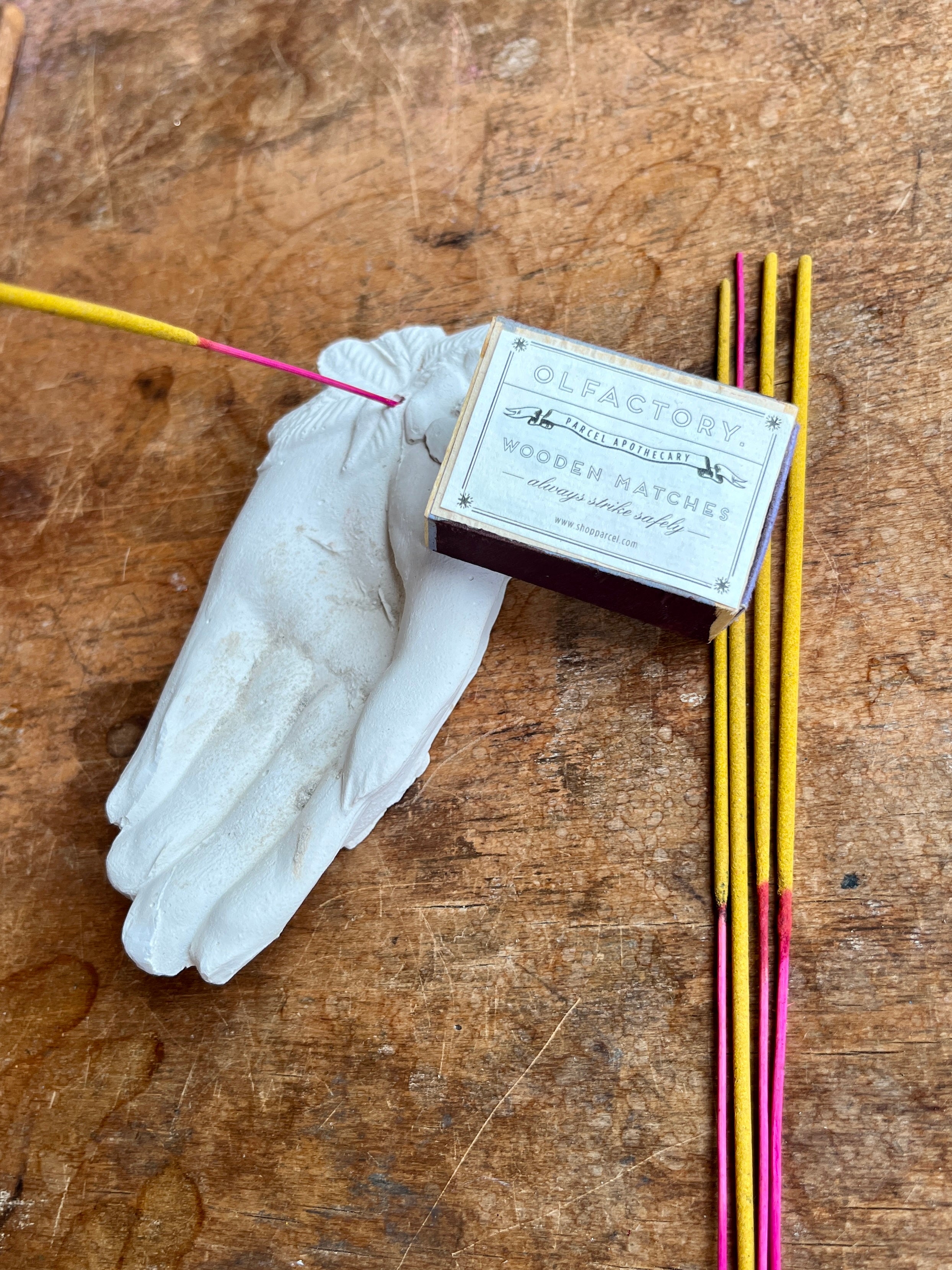 Hand Incense Holder