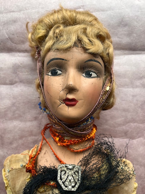 Vintage Glamorous Boudoir Doll