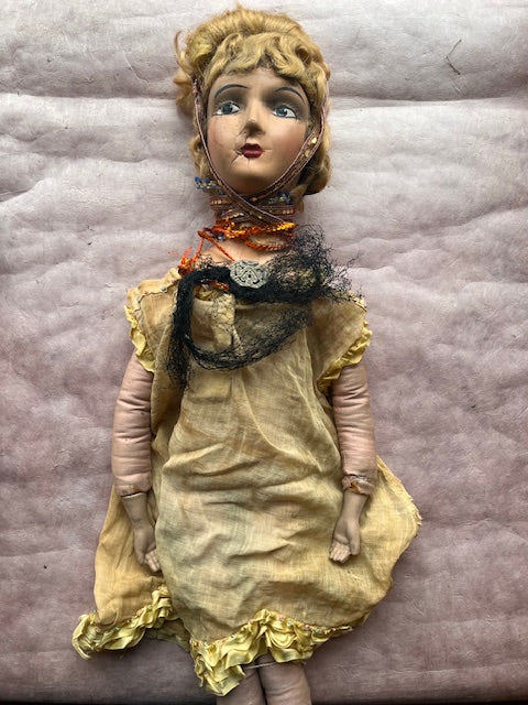 Vintage Glamorous Boudoir Doll