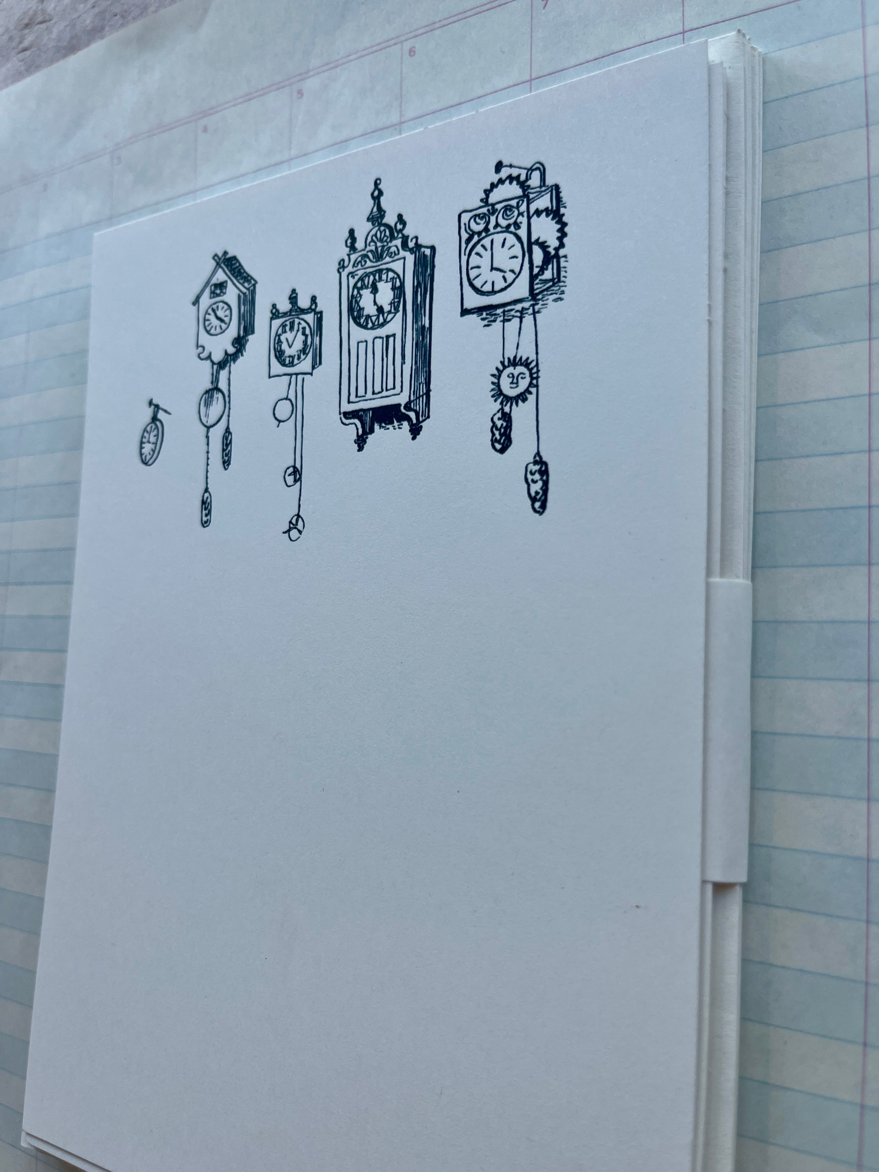 Tik Tock Cuckoo Clock Stationery