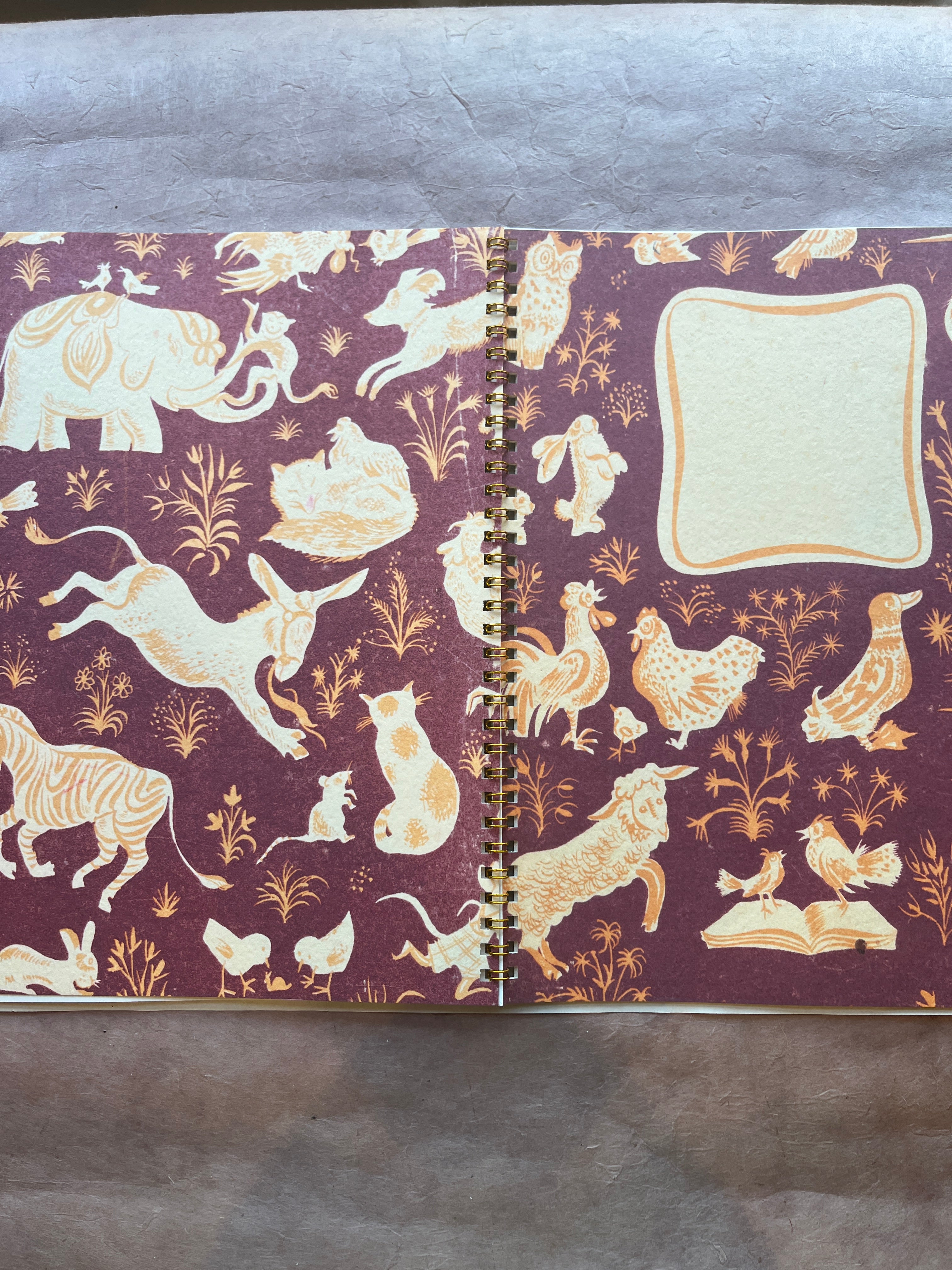 Wild Animals Notebook