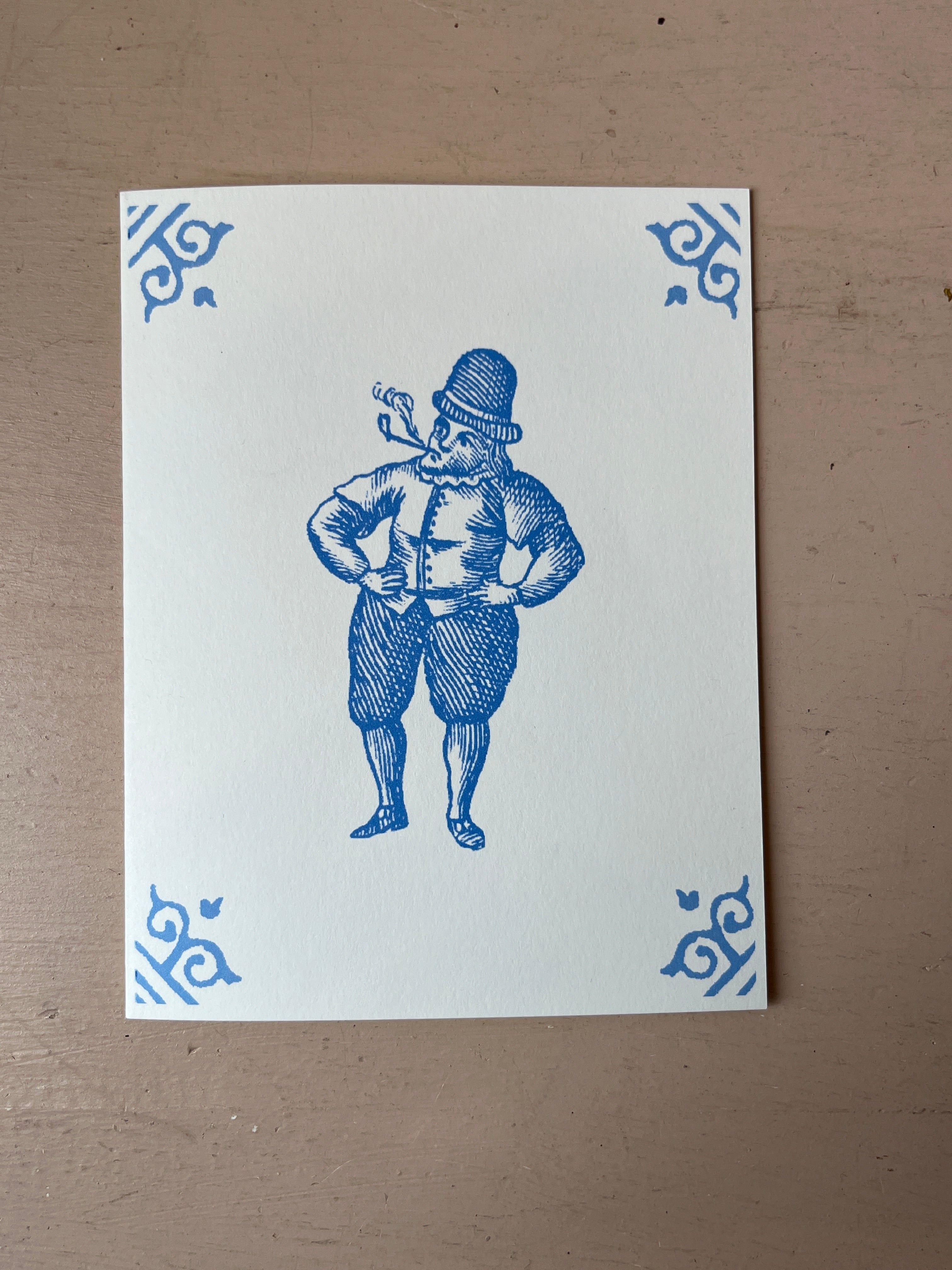 Dutch Tile Notecard Set