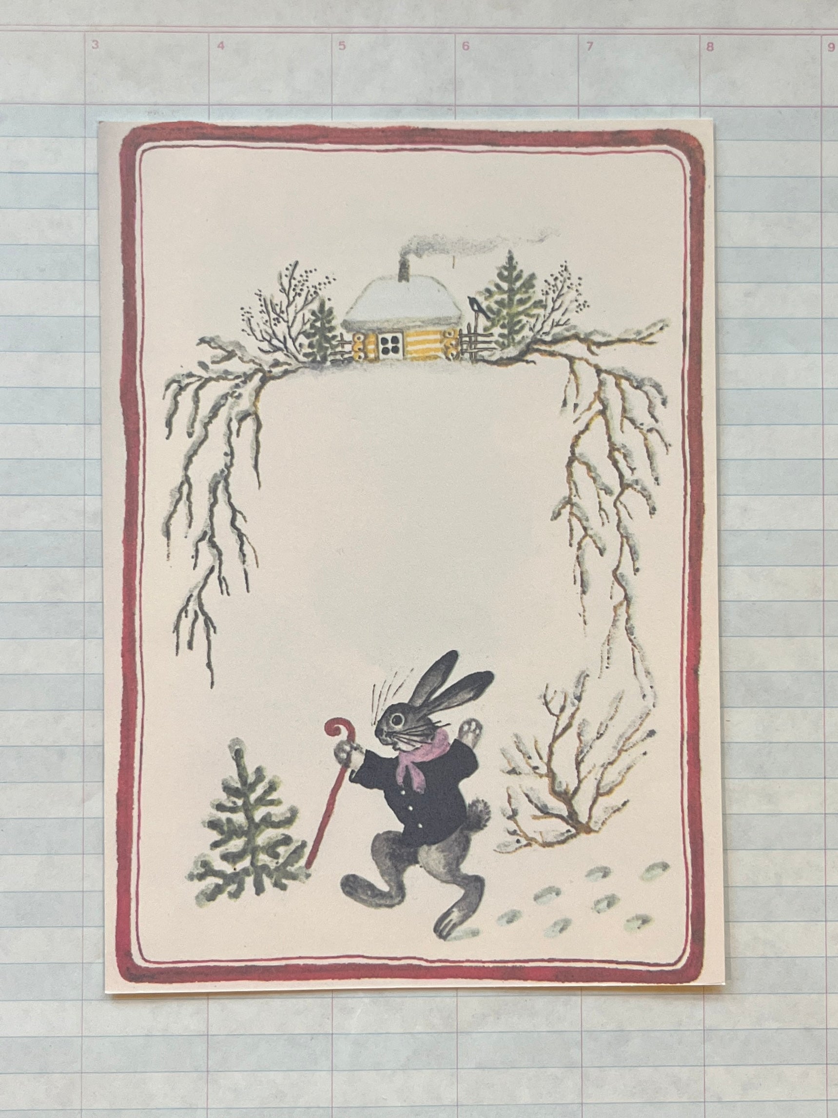 Over the River and Through the Woods Stationery Set