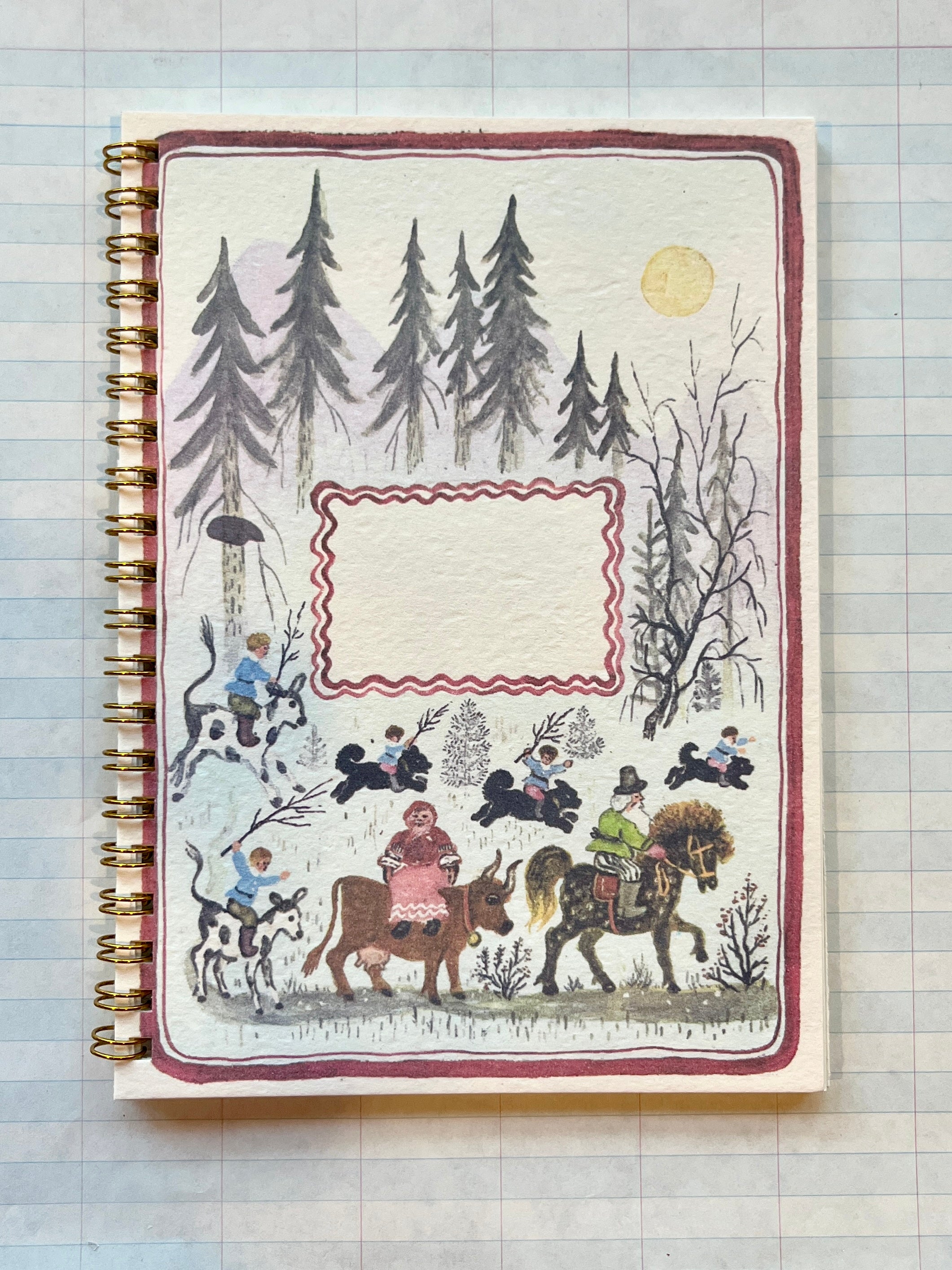 Folksy Forest Notebooks