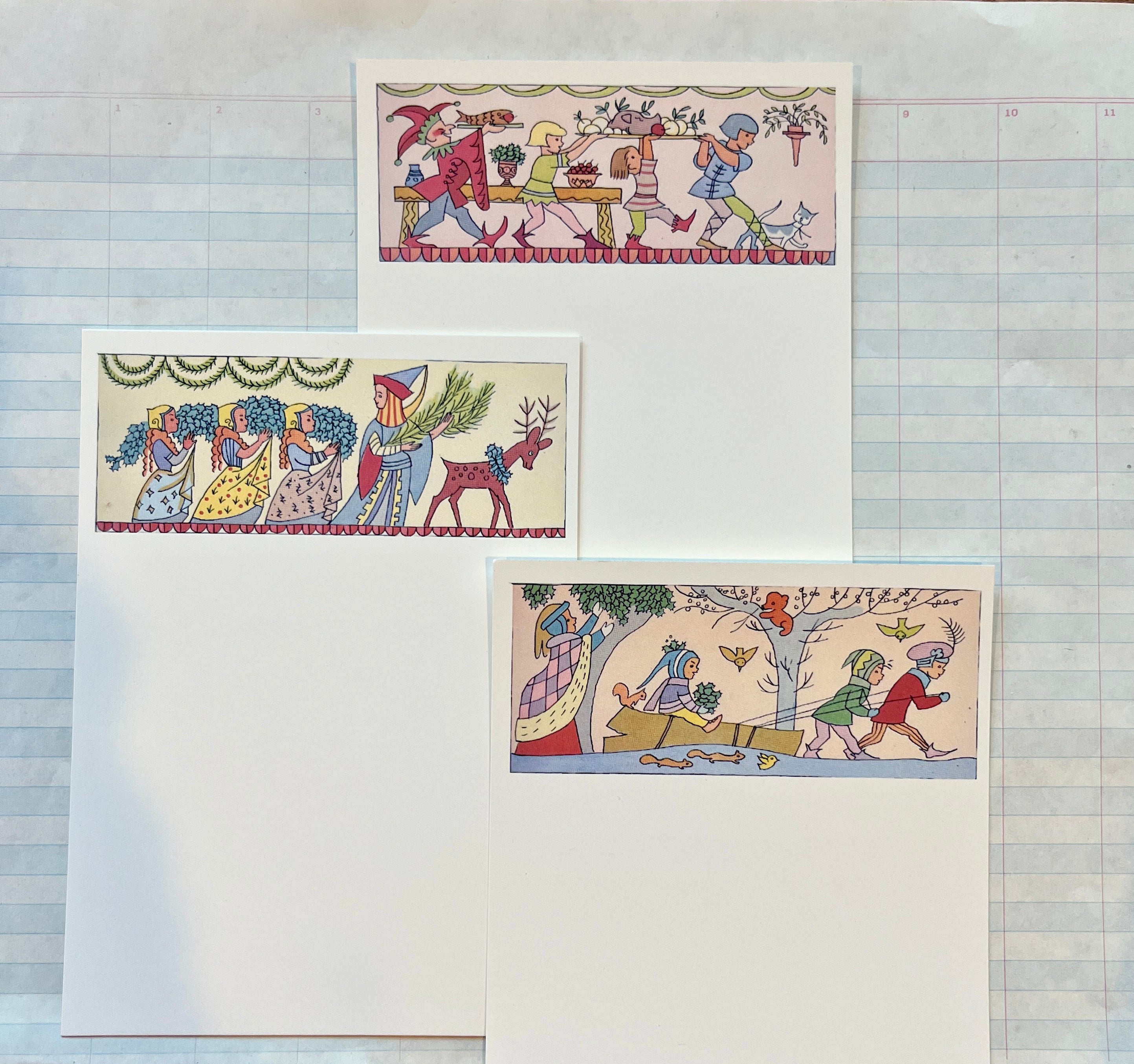Happy Heraldry Stationery Set