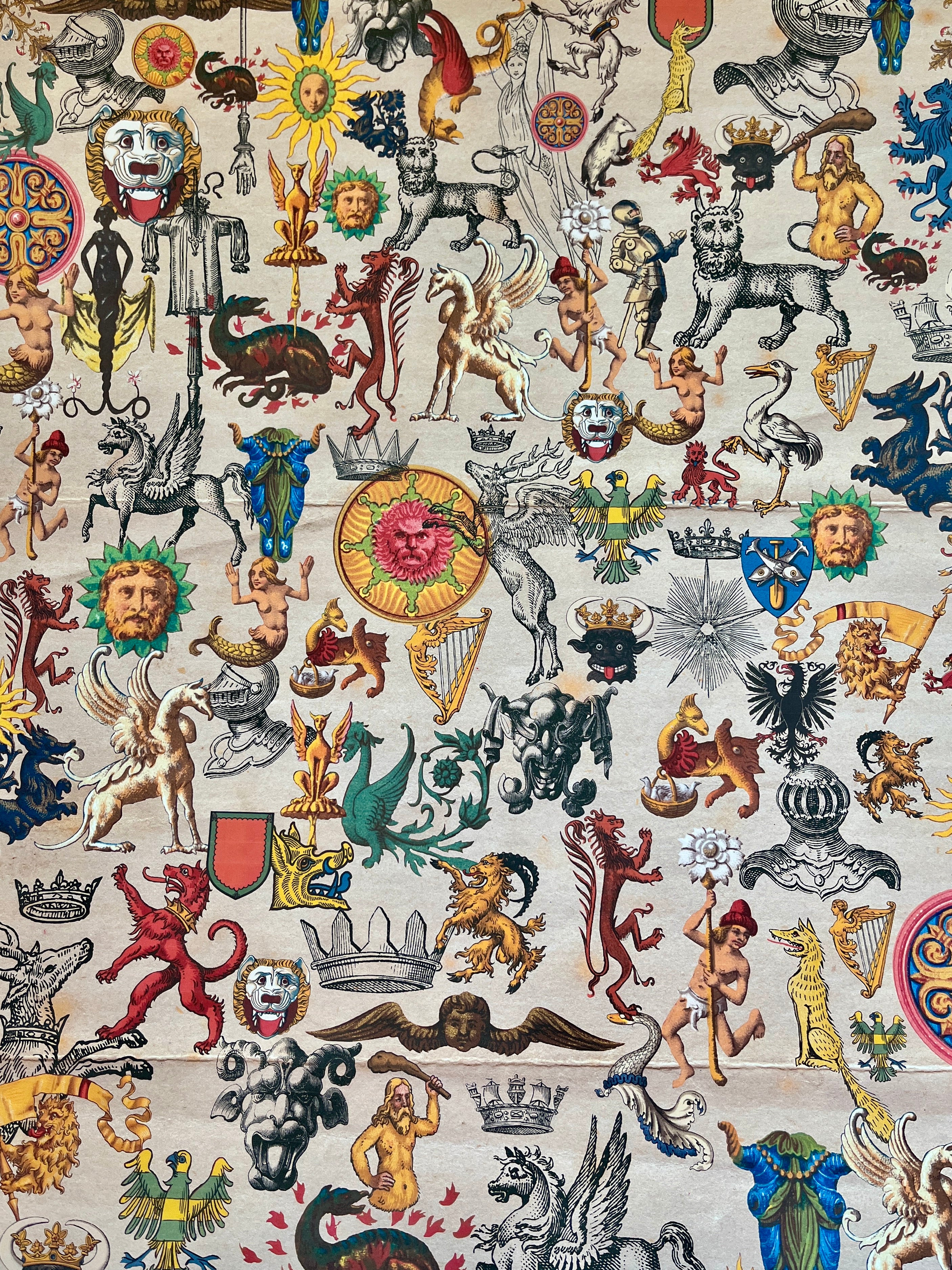 Parcel Artisan Wrapping Paper, Medieval