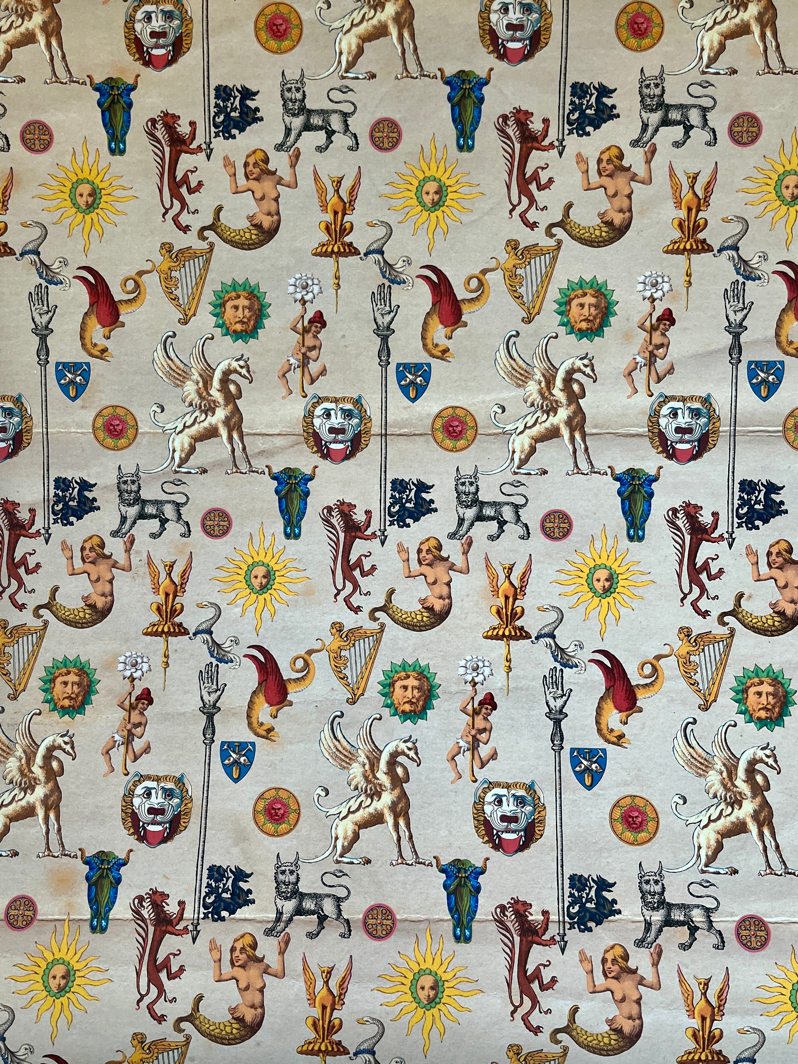 Parcel Artisan Wrapping Paper, Medieval