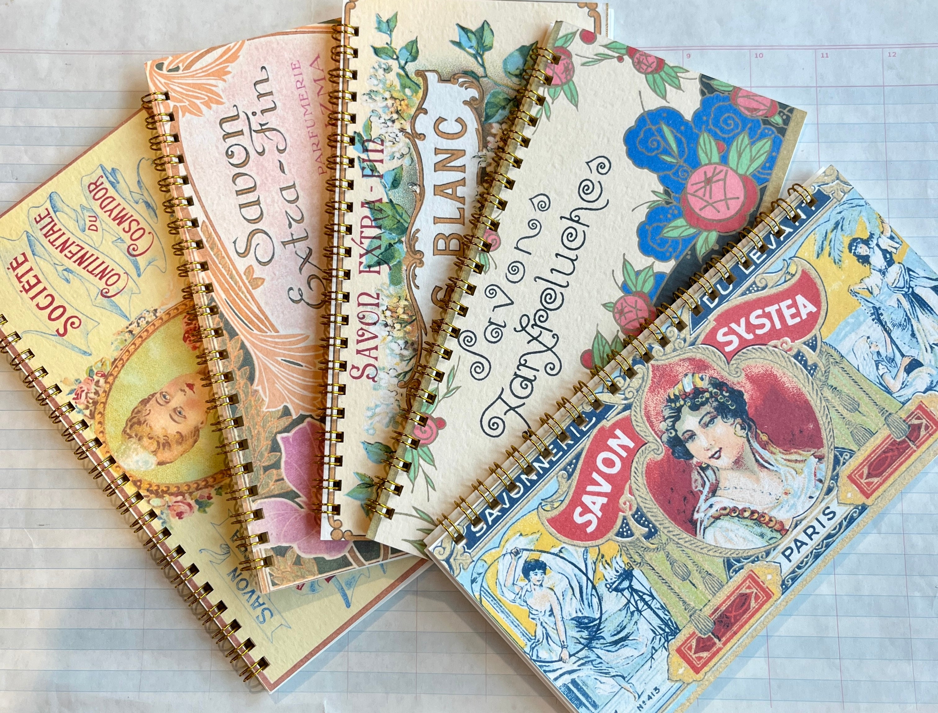 Vintage Label Notebooks