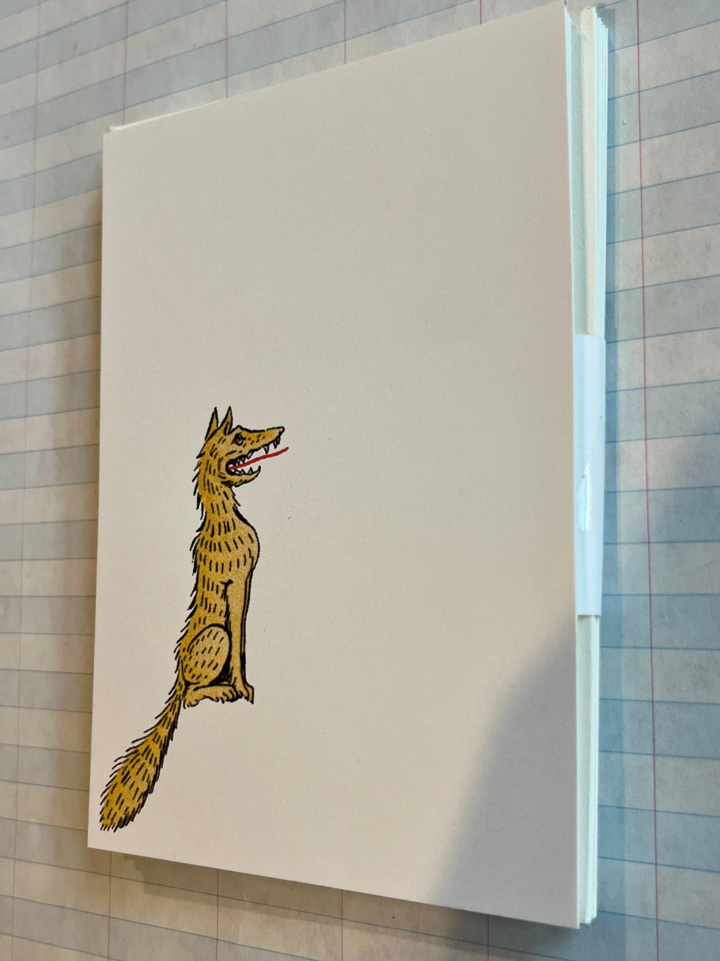 Fox Creature Mini Printed Stationery